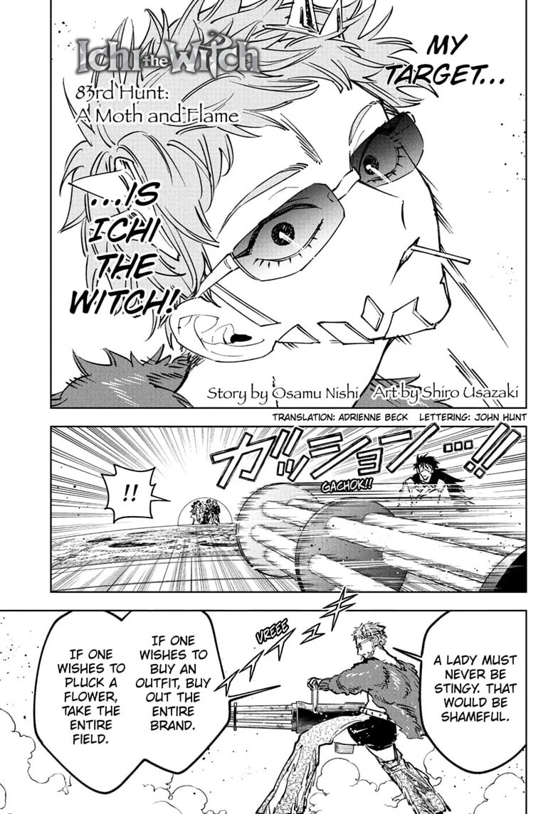 Ichi the Witch Chapter 83 page 1 - 