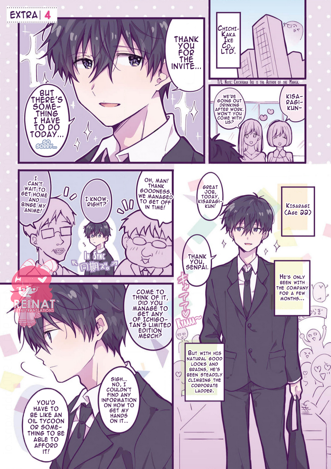 Ichigo-chan on Sundays Chapter 10.5 page 1 - 