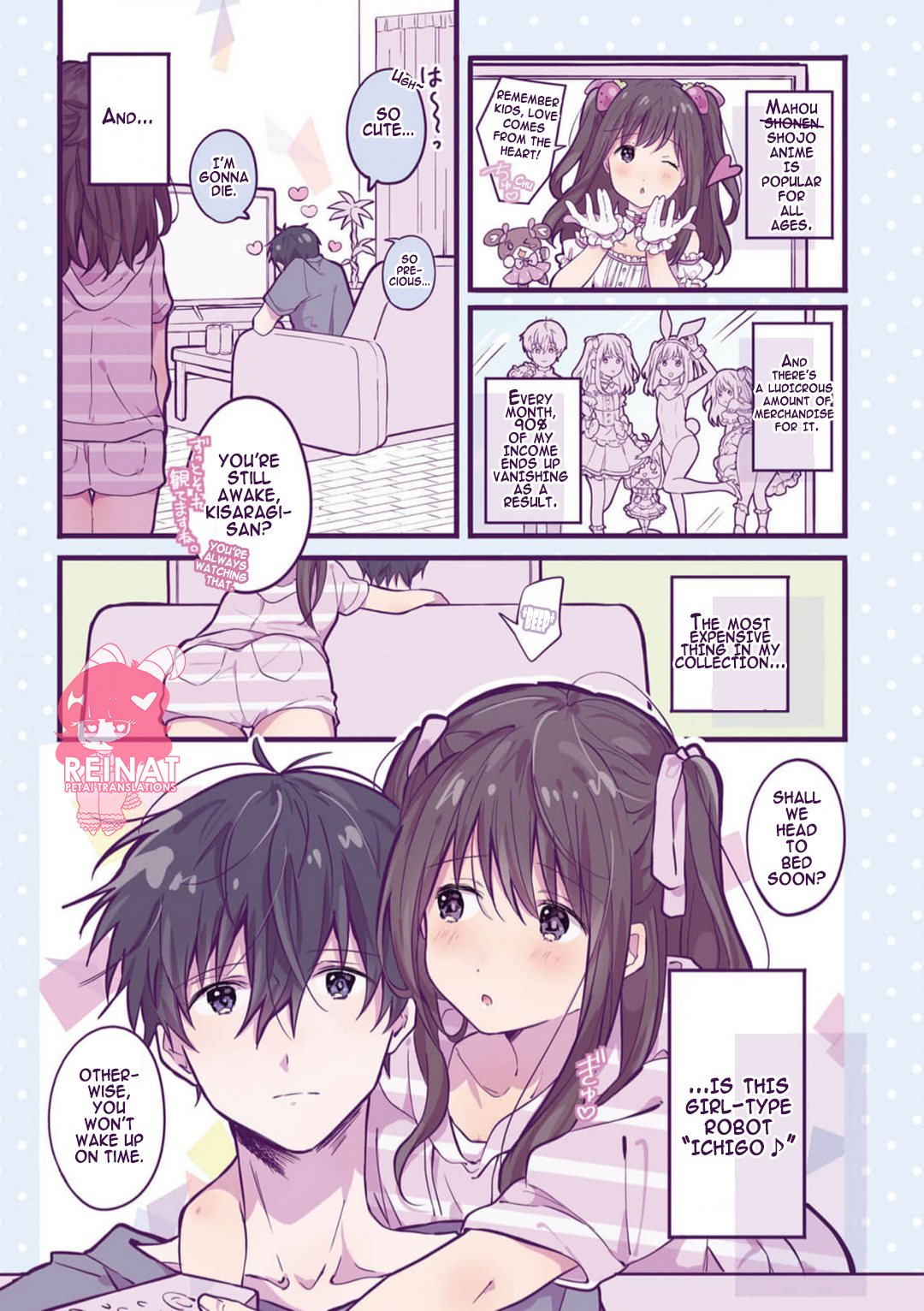 Ichigo-chan on Sundays Chapter 10.5 page 3 - 