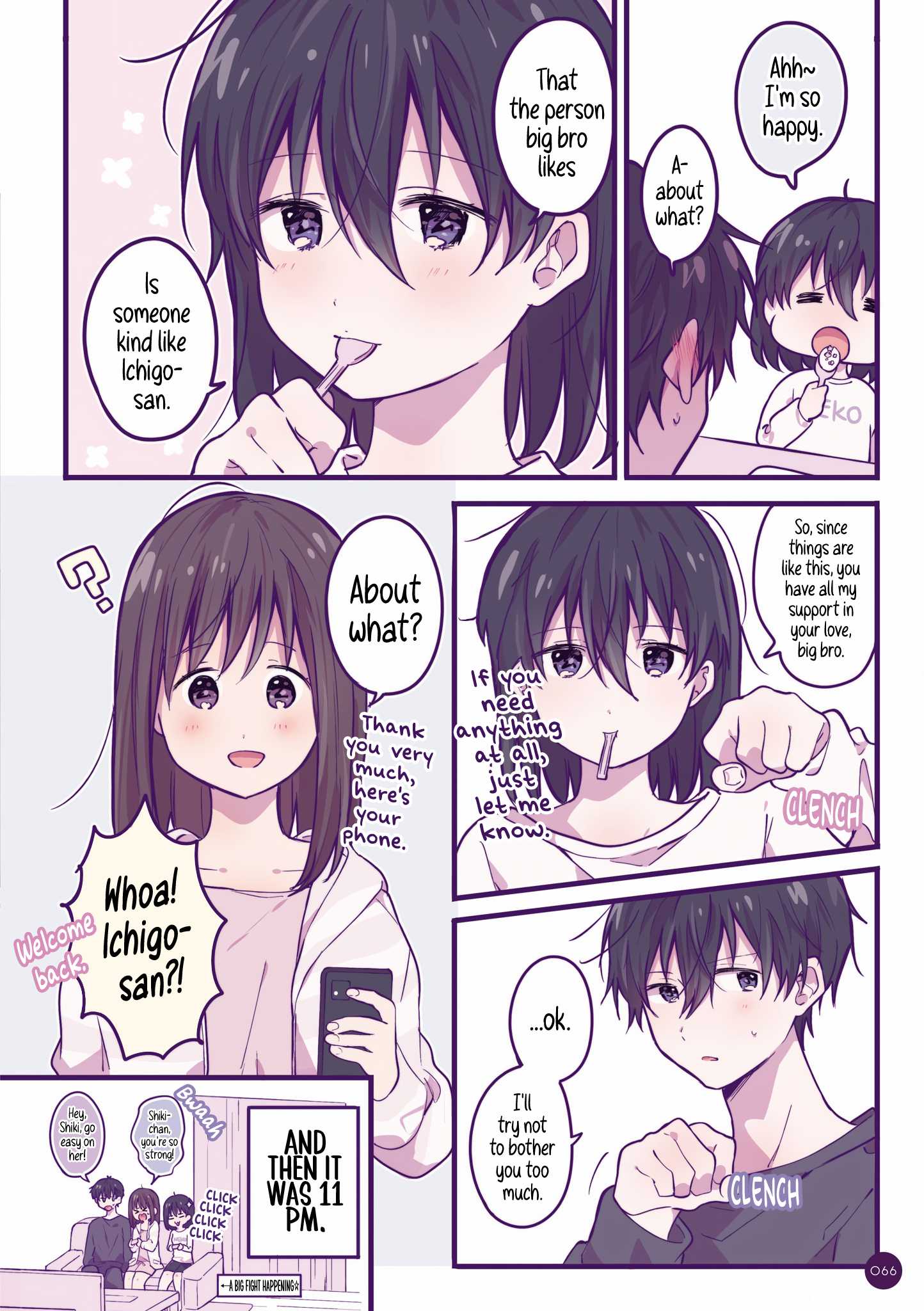 Ichigo-chan on Sundays Chapter 19 page 4 - 