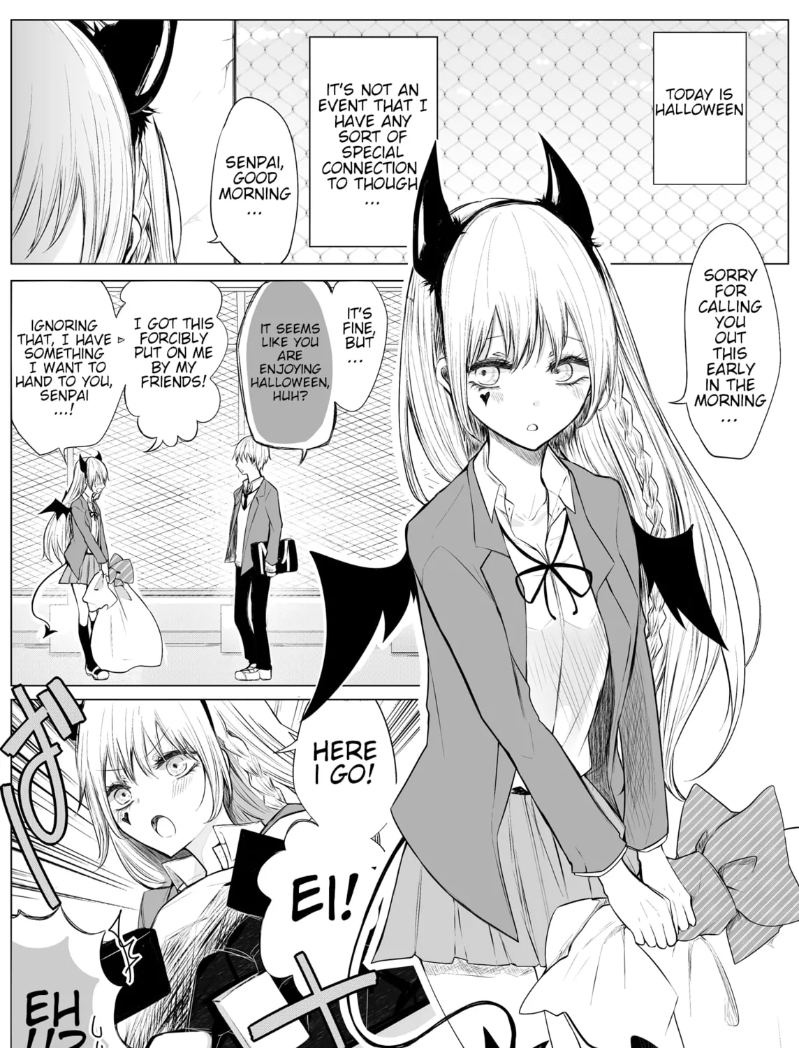 Ichizu Bitch-Chan (Web) Chapter 11 page 1 - 