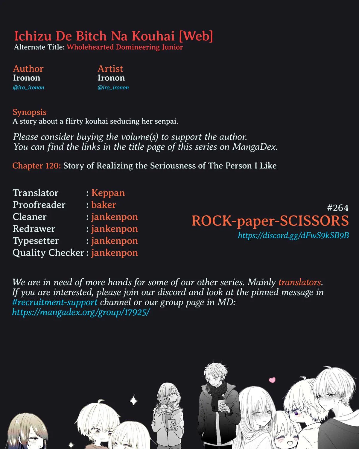 Ichizu Bitch-Chan (Web) Chapter 124 page 9 - 