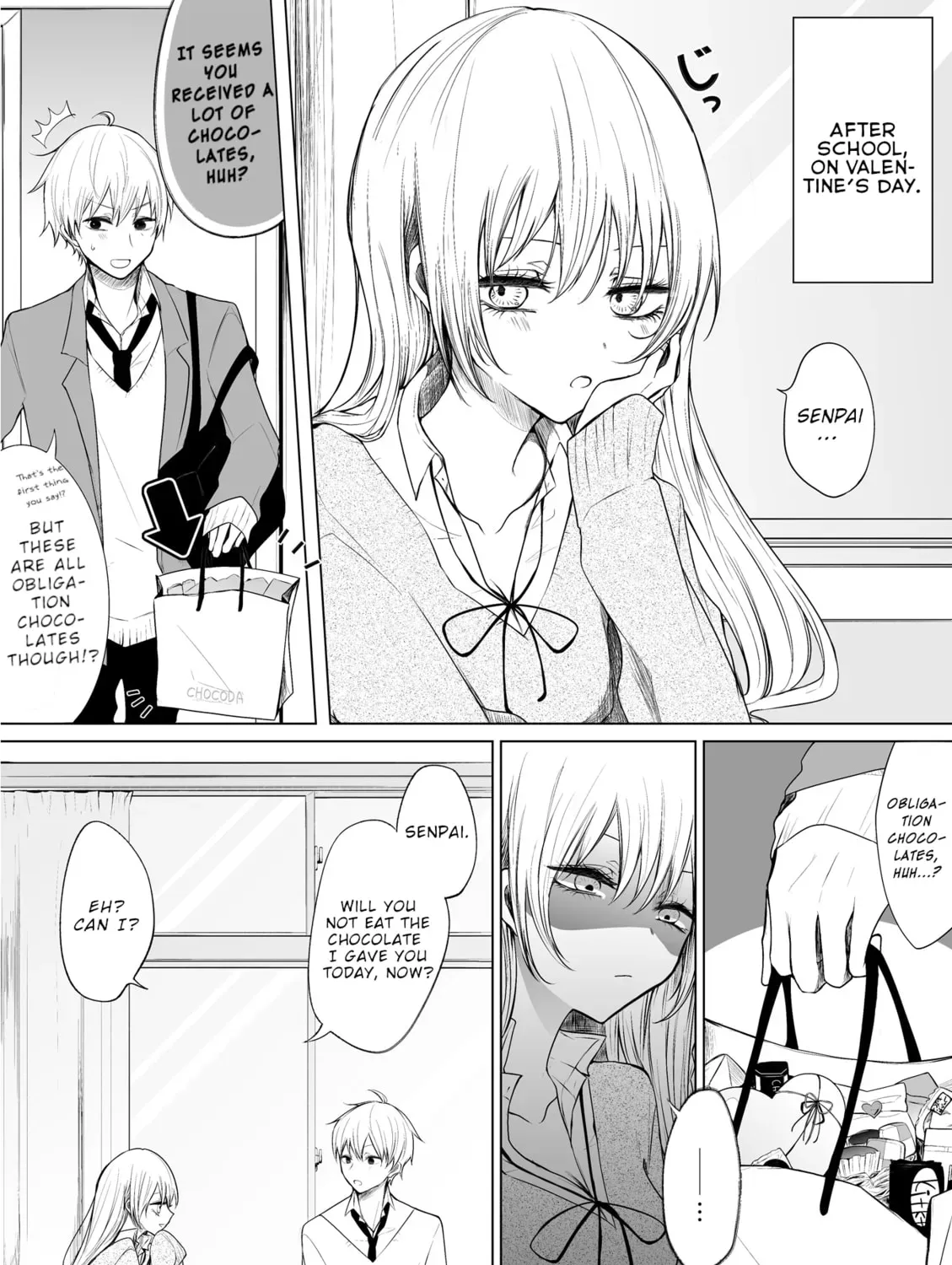 Ichizu Bitch-Chan (Web) Chapter 2.1 page 1 - 