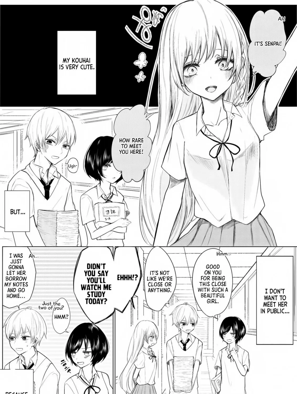 Ichizu Bitch-Chan (Web) Chapter 3 page 1 - 