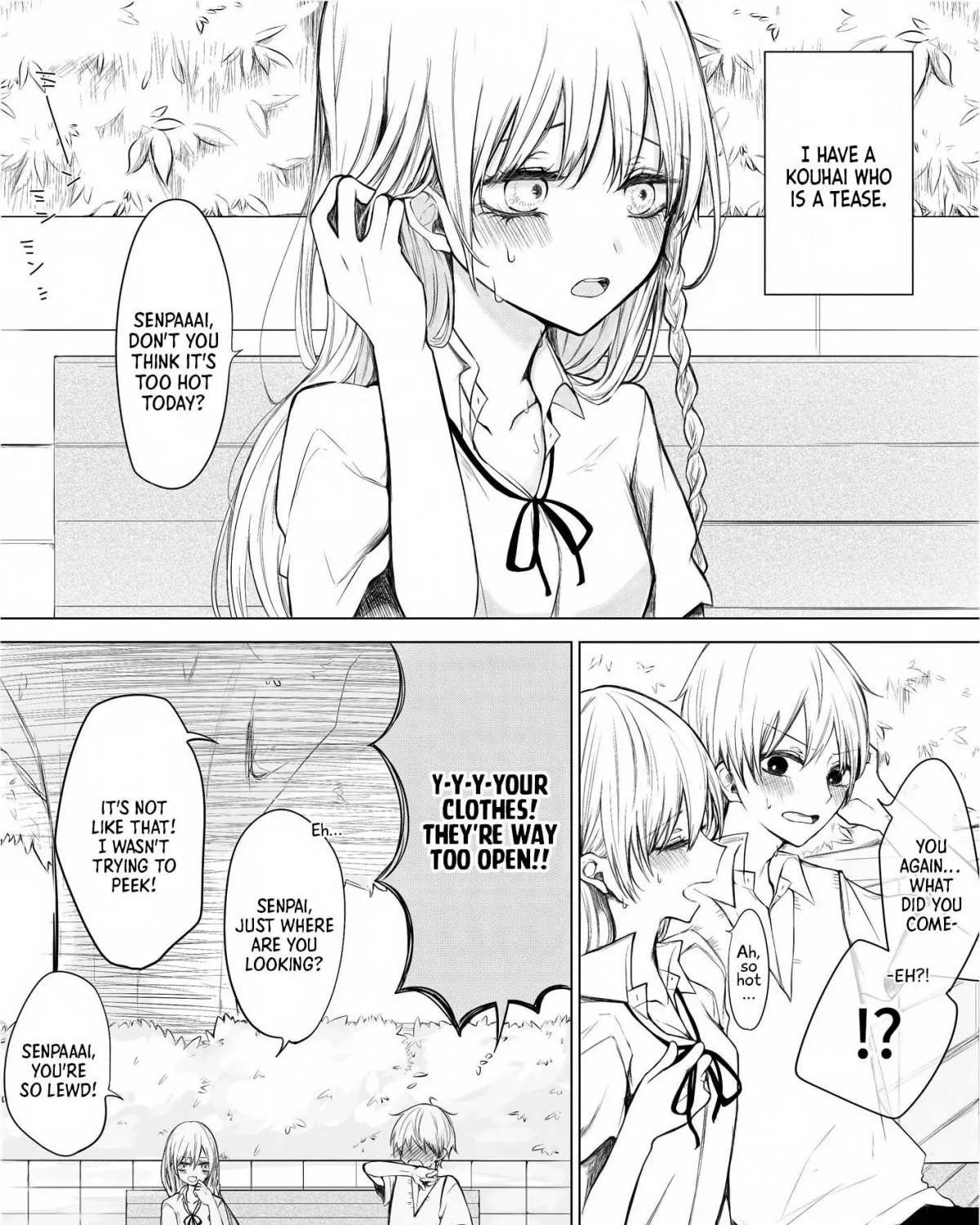 Ichizu de Bitch na Kouhai Chapter 1 page 1 - 