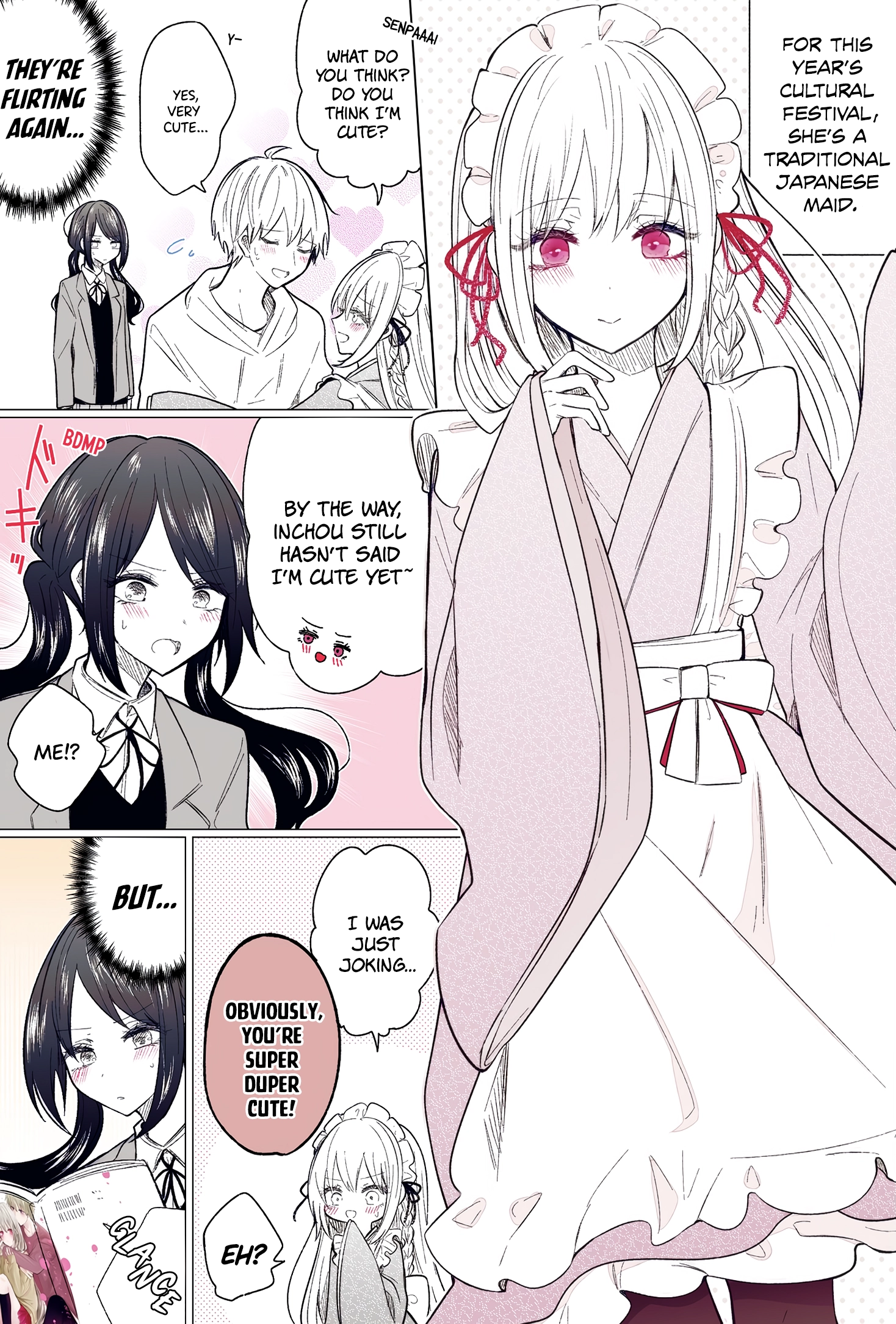 Ichizu de Bitch na Kouhai Chapter 115.5 page 1 - 