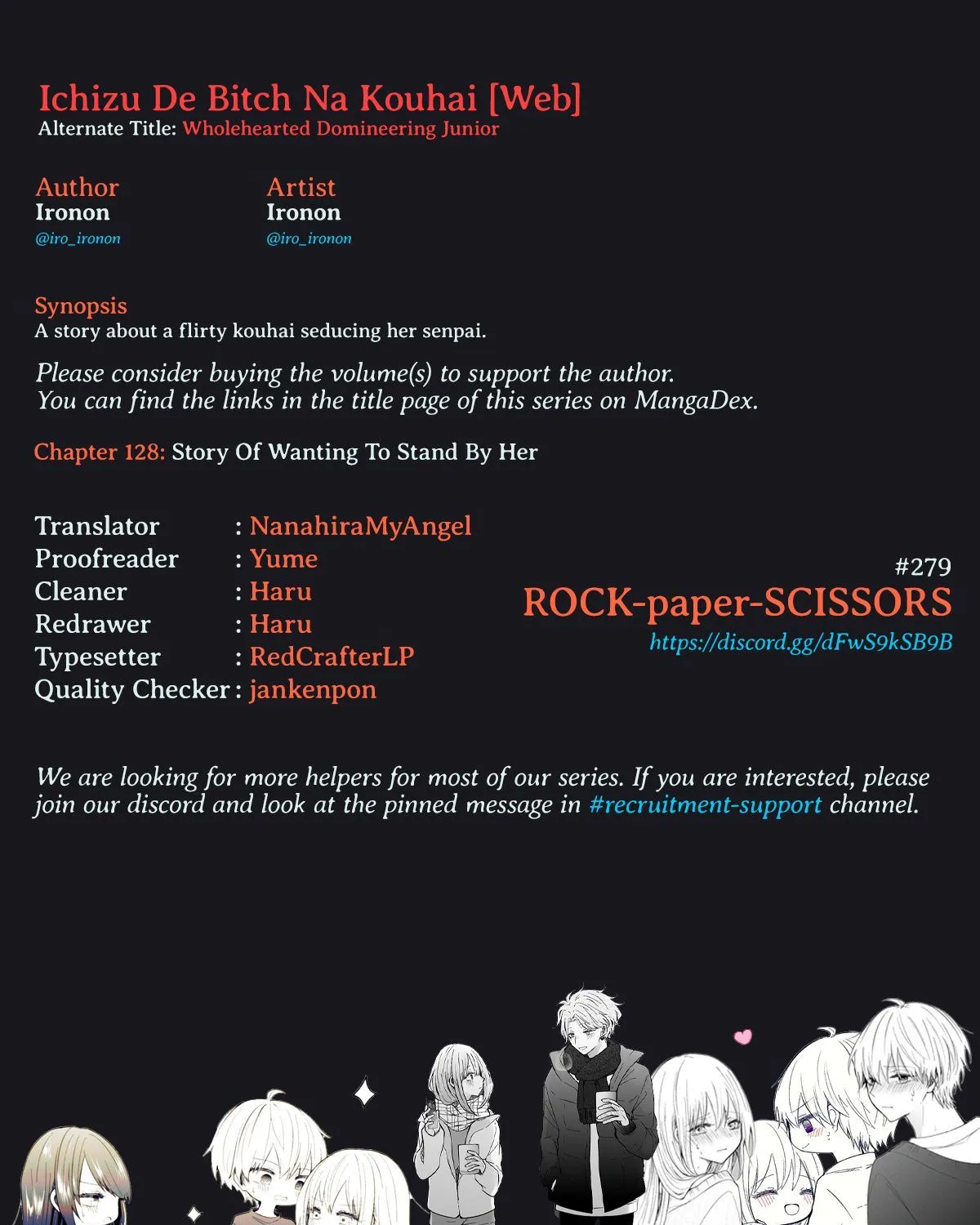 Ichizu de Bitch na Kouhai Chapter 128 page 9 - 