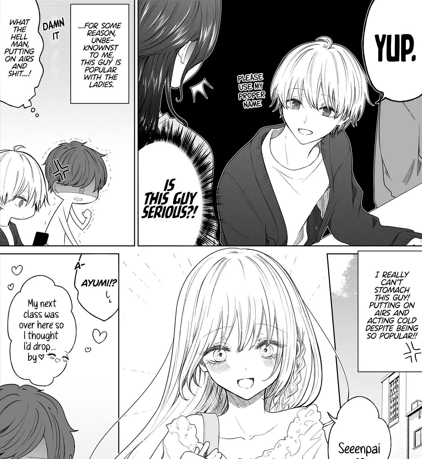 Ichizu de Bitch na Kouhai Chapter 132 page 3 - 