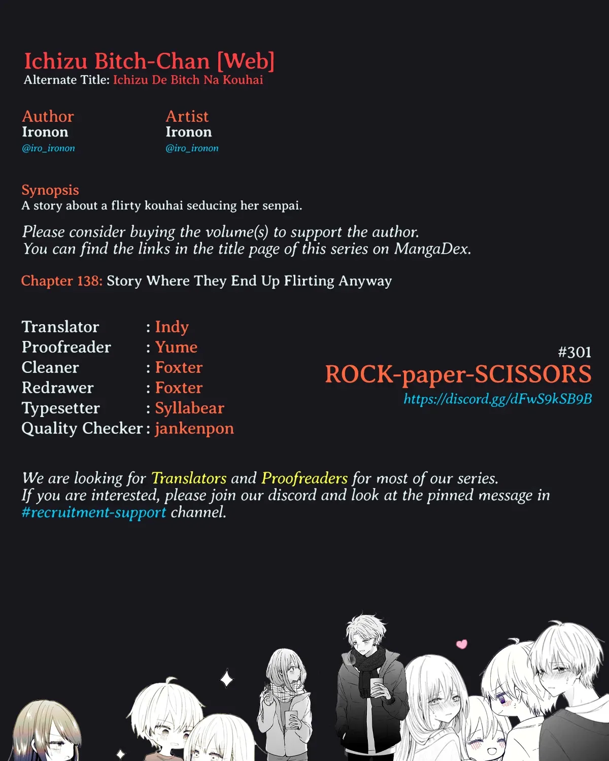 Ichizu de Bitch na Kouhai Chapter 134 page 11 - 