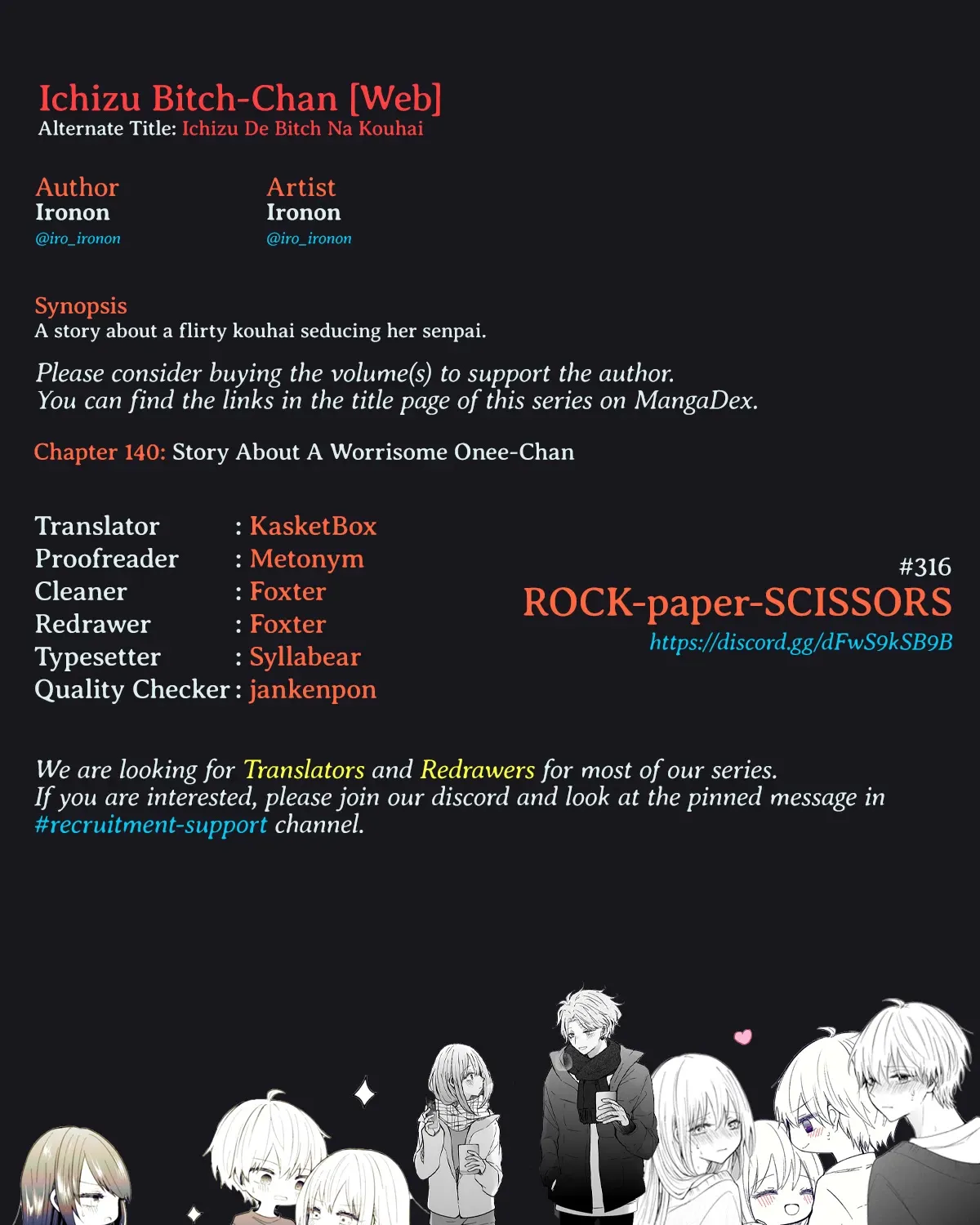 Ichizu de Bitch na Kouhai Chapter 136 page 11 - 