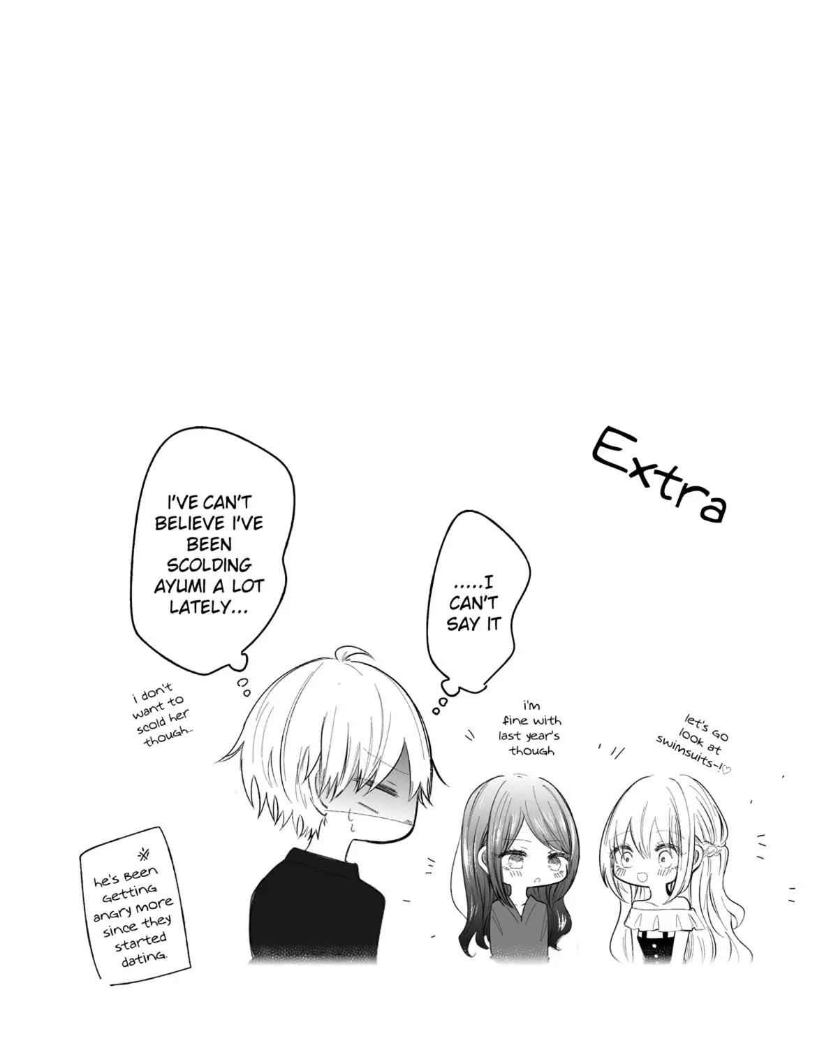 Ichizu de Bitch na Kouhai Chapter 147.5 page 1 - 