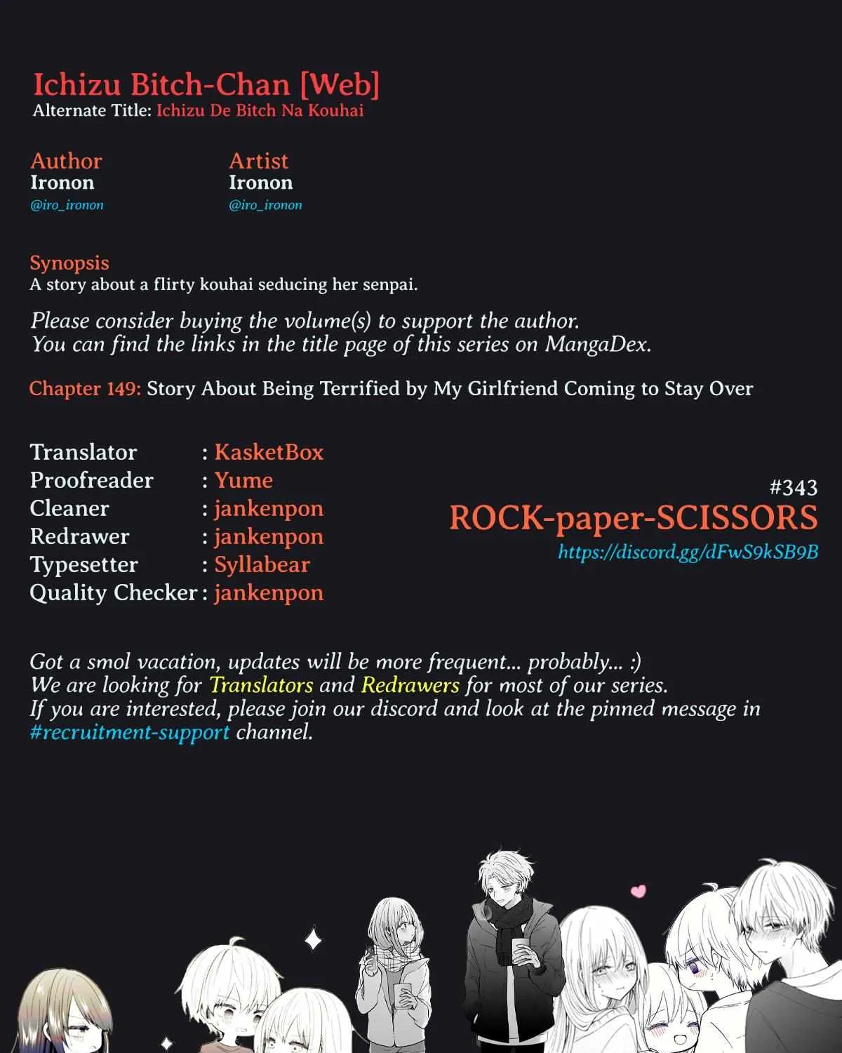 Ichizu de Bitch na Kouhai Chapter 149 page 10 - 