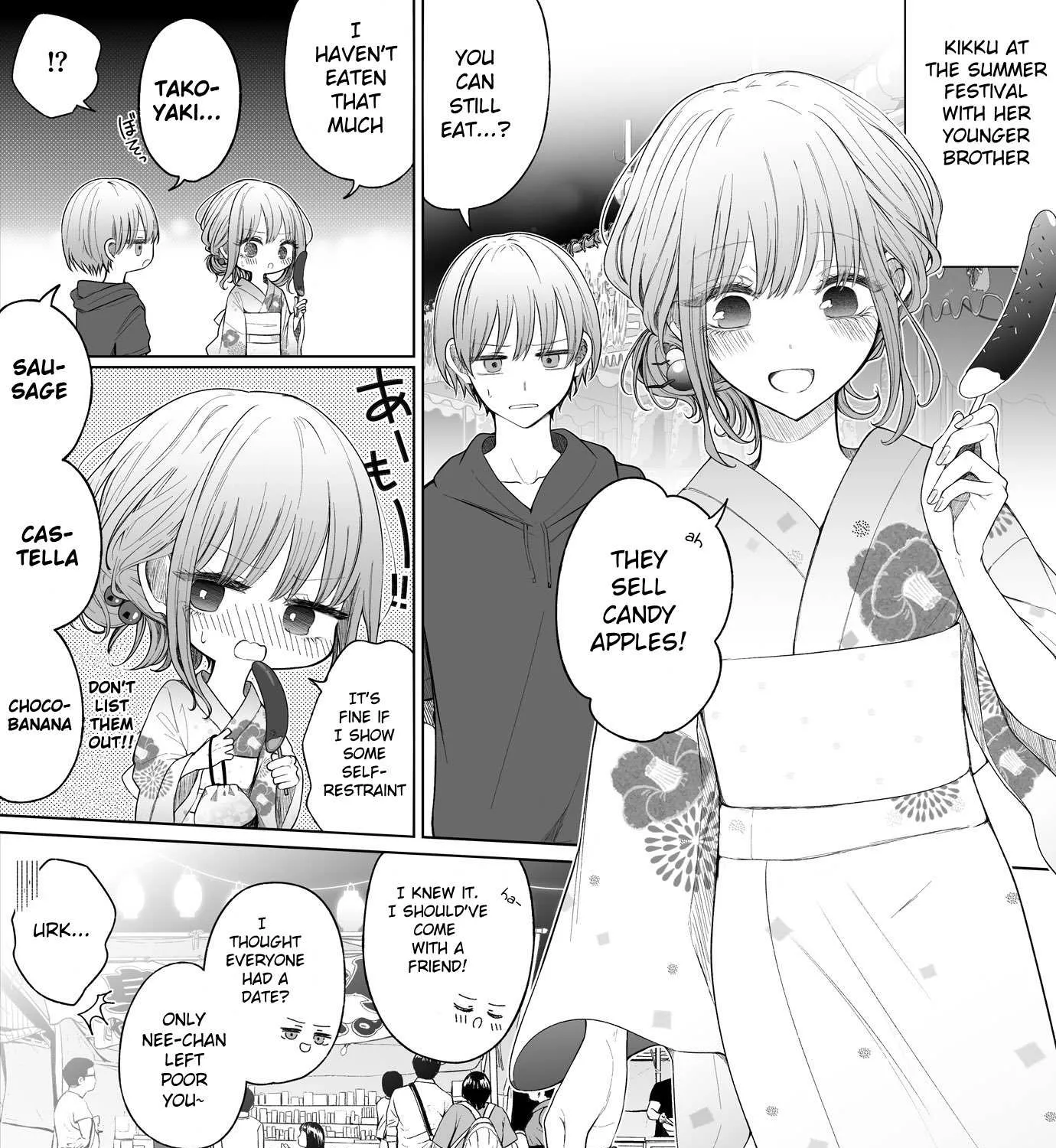Ichizu de Bitch na Kouhai Chapter 154 page 1 - 