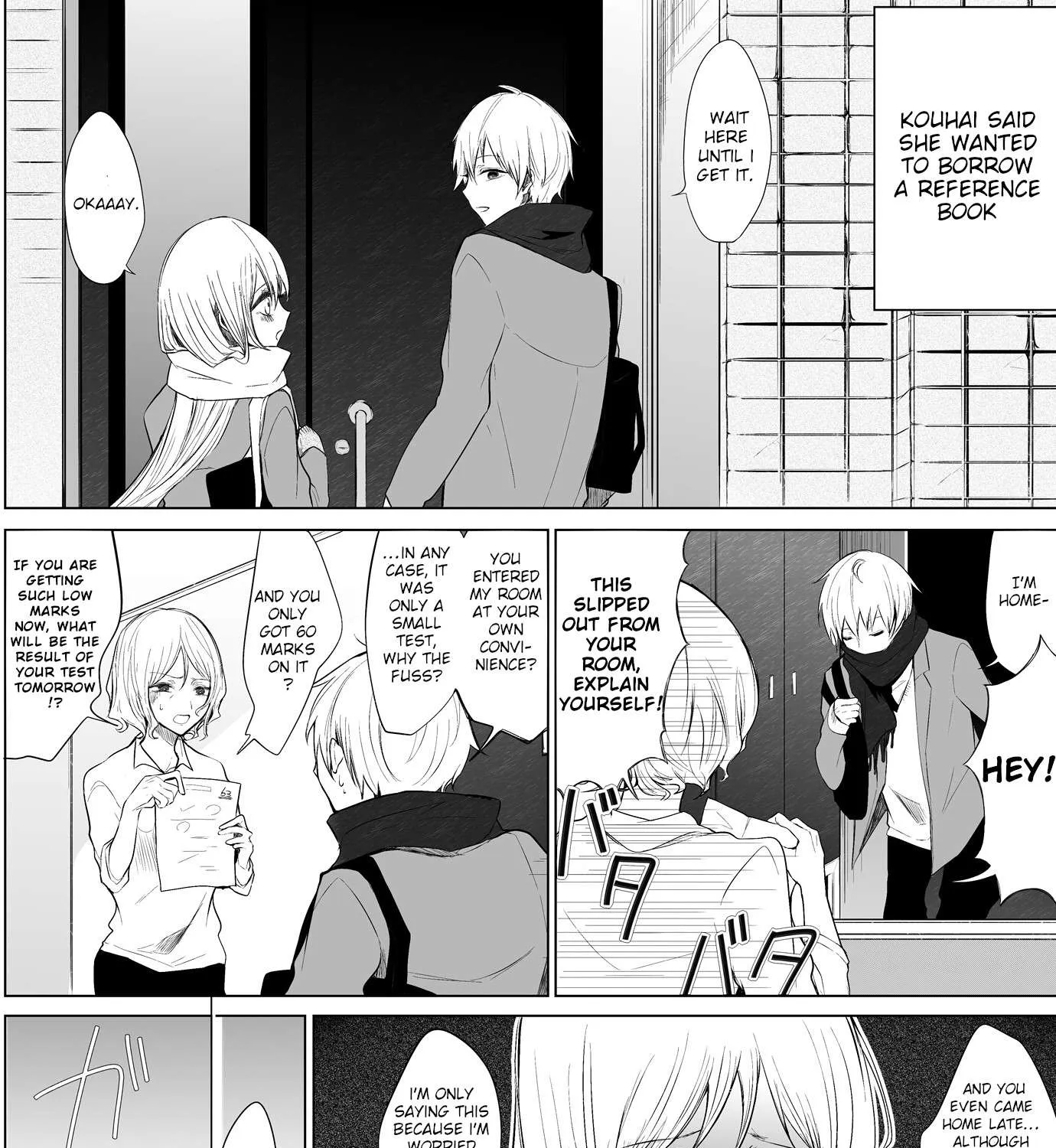 Ichizu de Bitch na Kouhai Chapter 16.1 page 1 - 