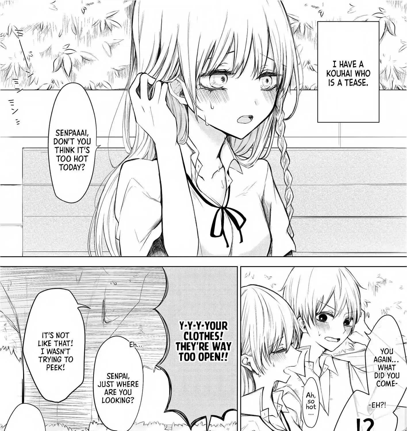 Ichizu de Bitch na Kouhai Chapter 24.1 page 1 - 