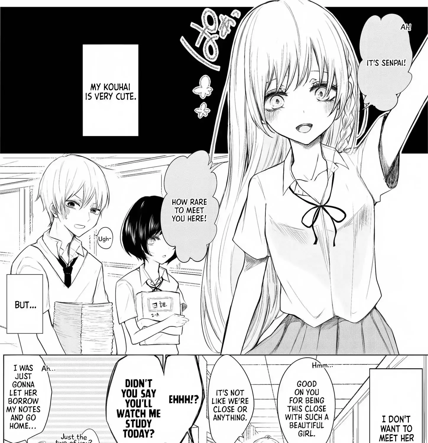 Ichizu de Bitch na Kouhai Chapter 3 page 1 - 
