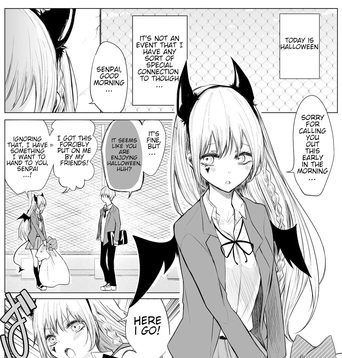 Ichizu de Bitch na Kouhai Chapter 8 page 1 - 