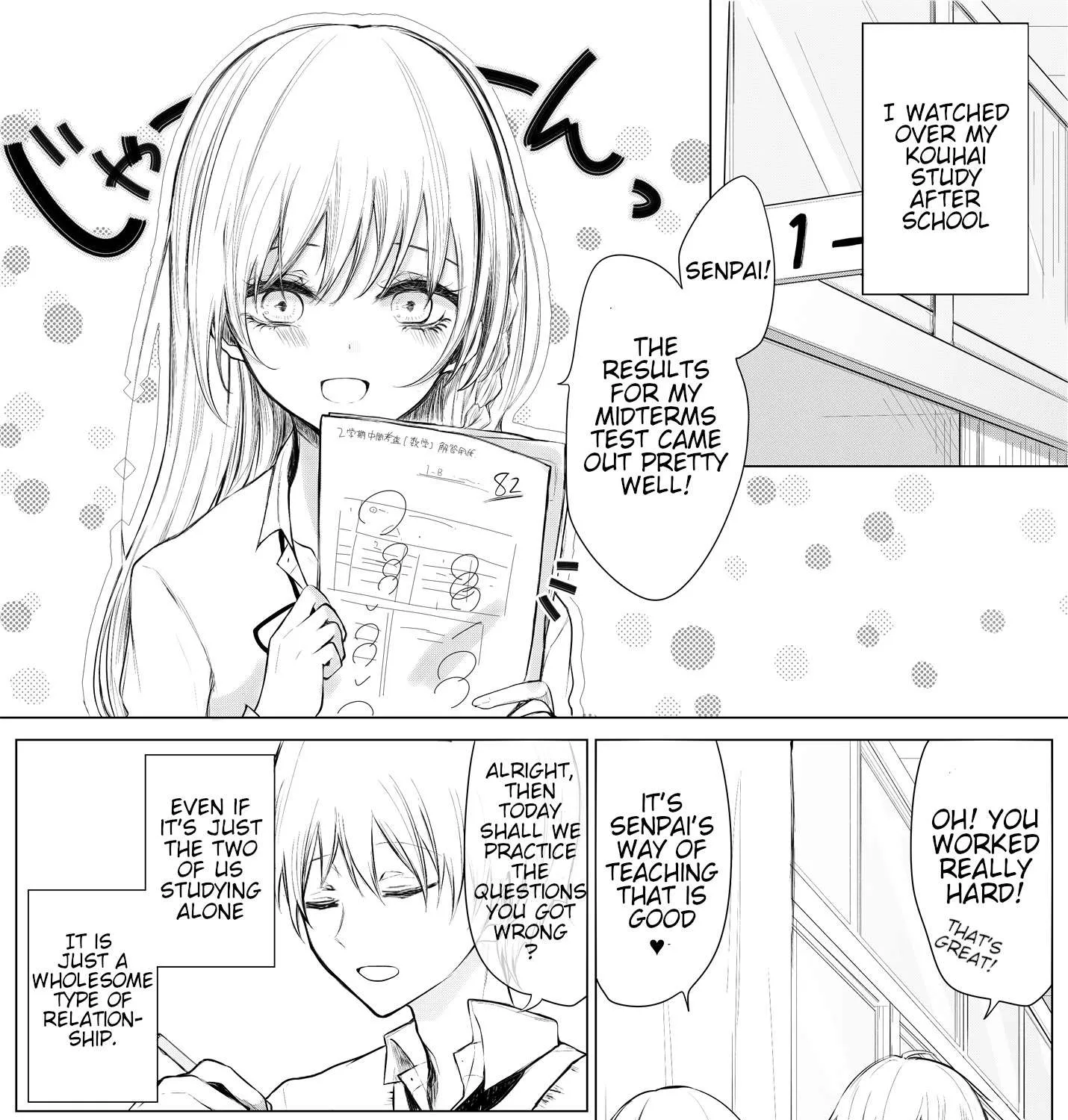 Ichizu de Bitch na Kouhai Chapter 9 page 1 - 