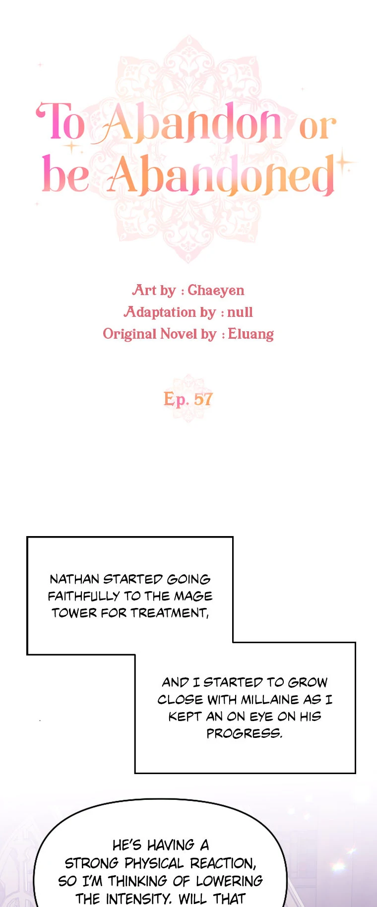 I’d Rather Abandon Than Be Abandoned Chapter 57 page 2 - 