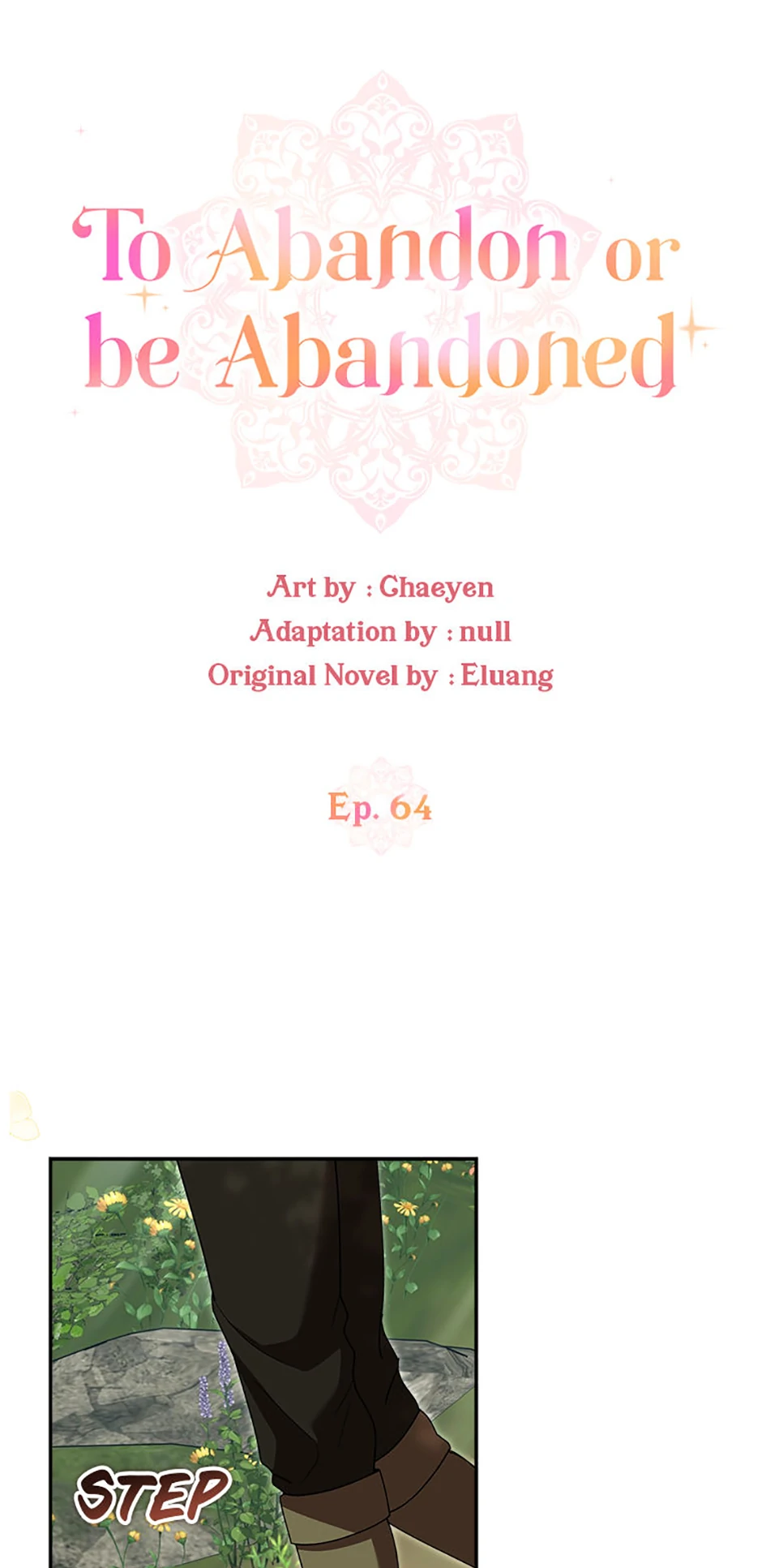 I’d Rather Abandon Than Be Abandoned Chapter 64 page 1 - 