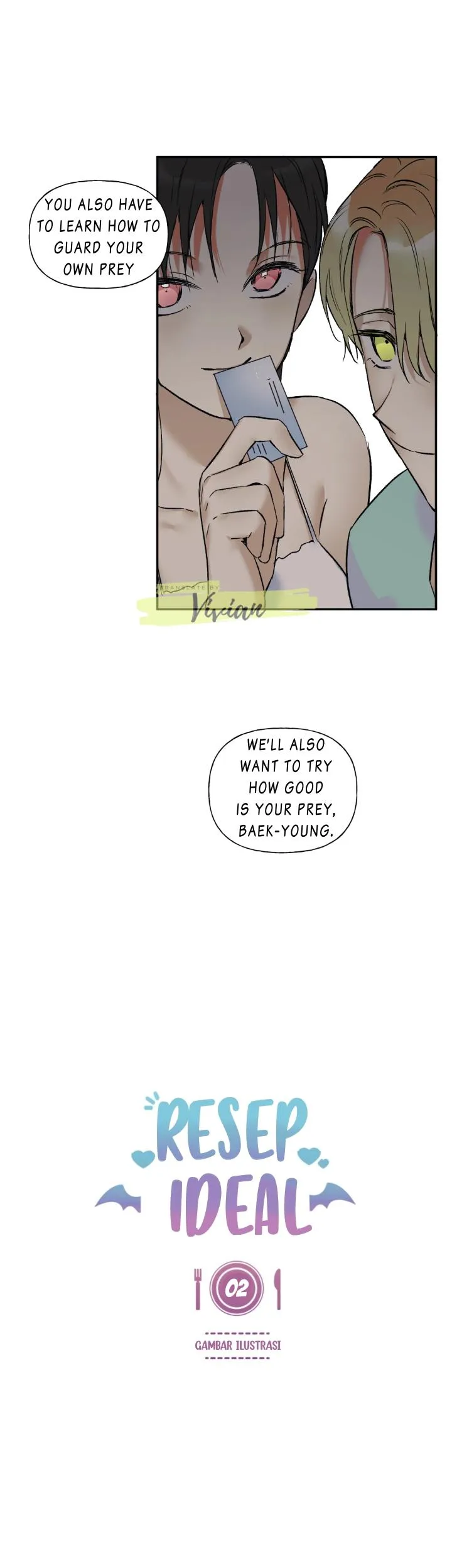 Ideal Recipe Chapter 2 page 10 - 