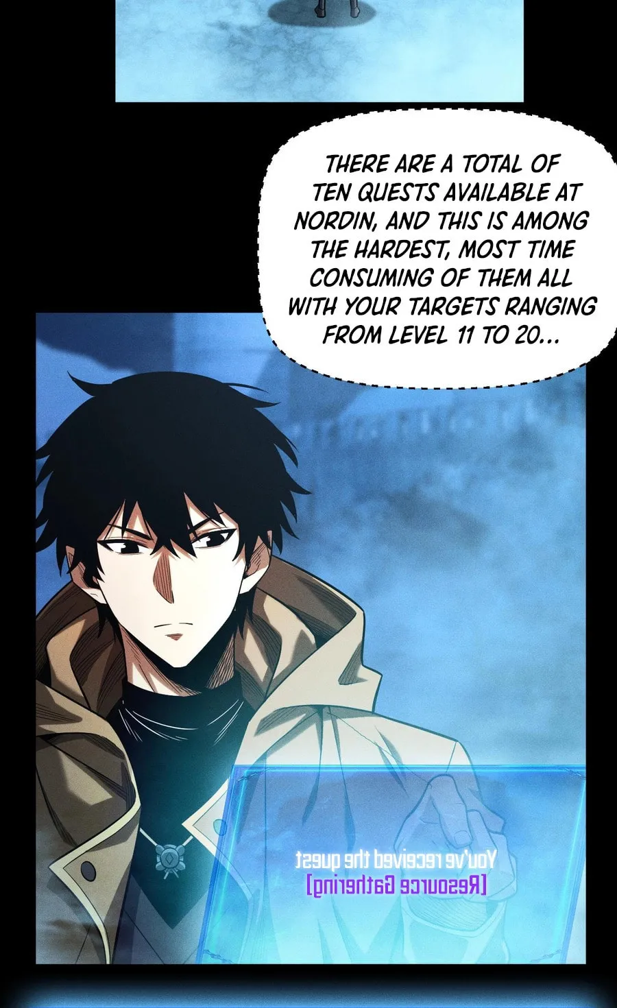 Idle Player Returns as a God Chapter 11 page 54 - 