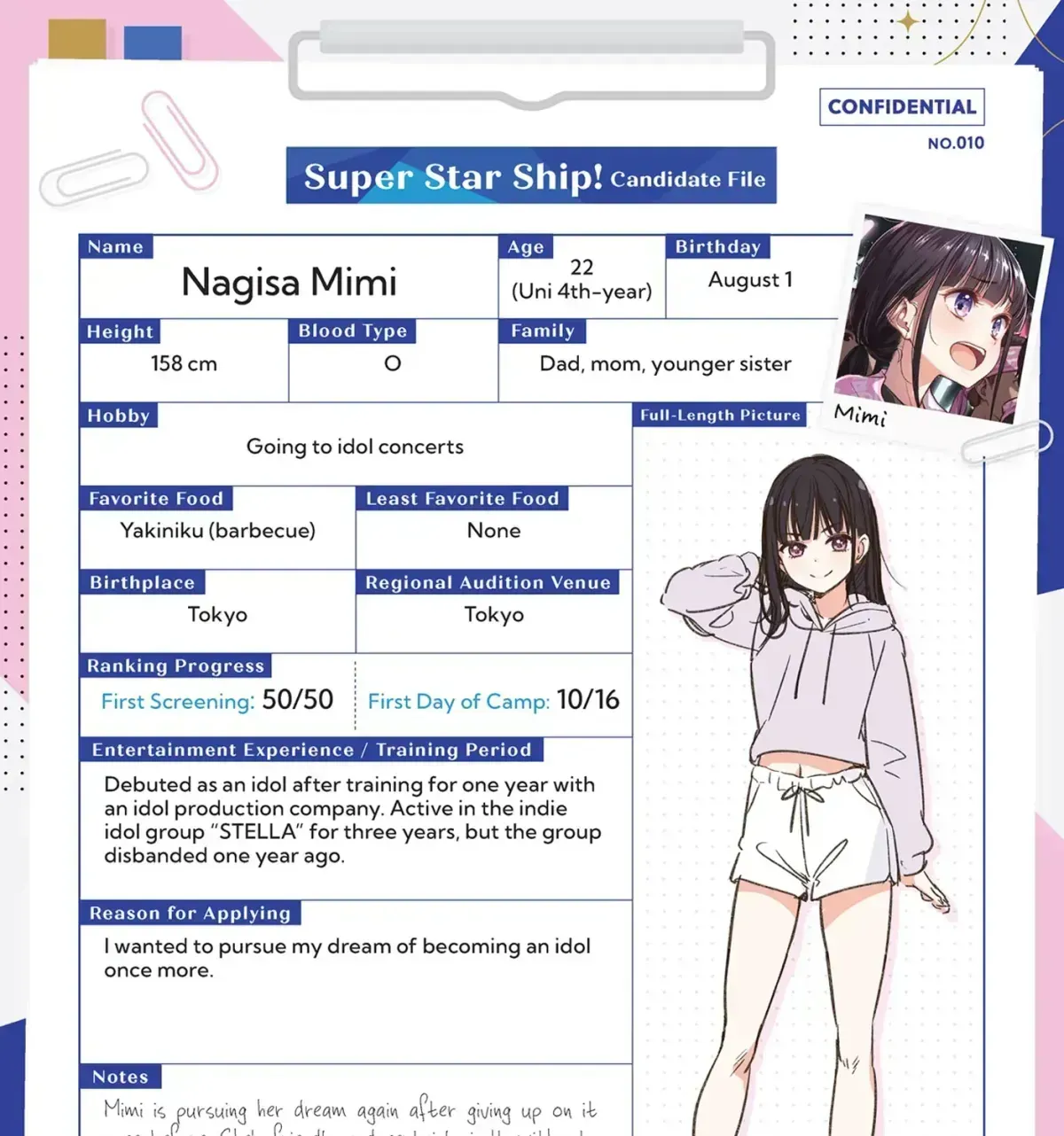 IDOL x IDOL STORY! Chapter 0.1 page 3 - 