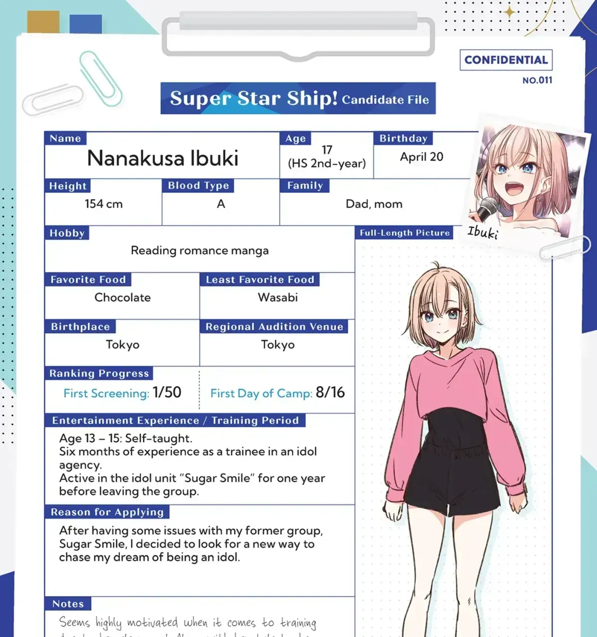IDOL x IDOL STORY! Chapter 0.1 page 5 - 