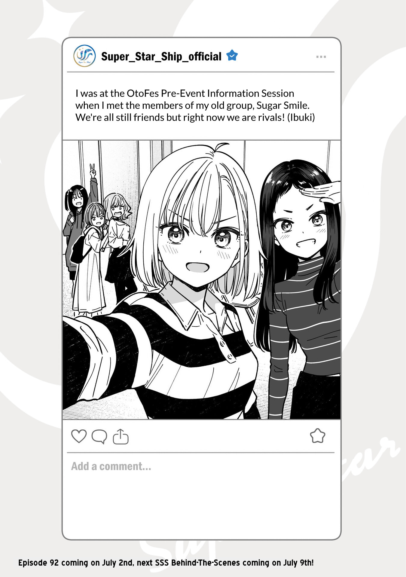 IDOL x IDOL STORY! Chapter 91.5 page 1 - 