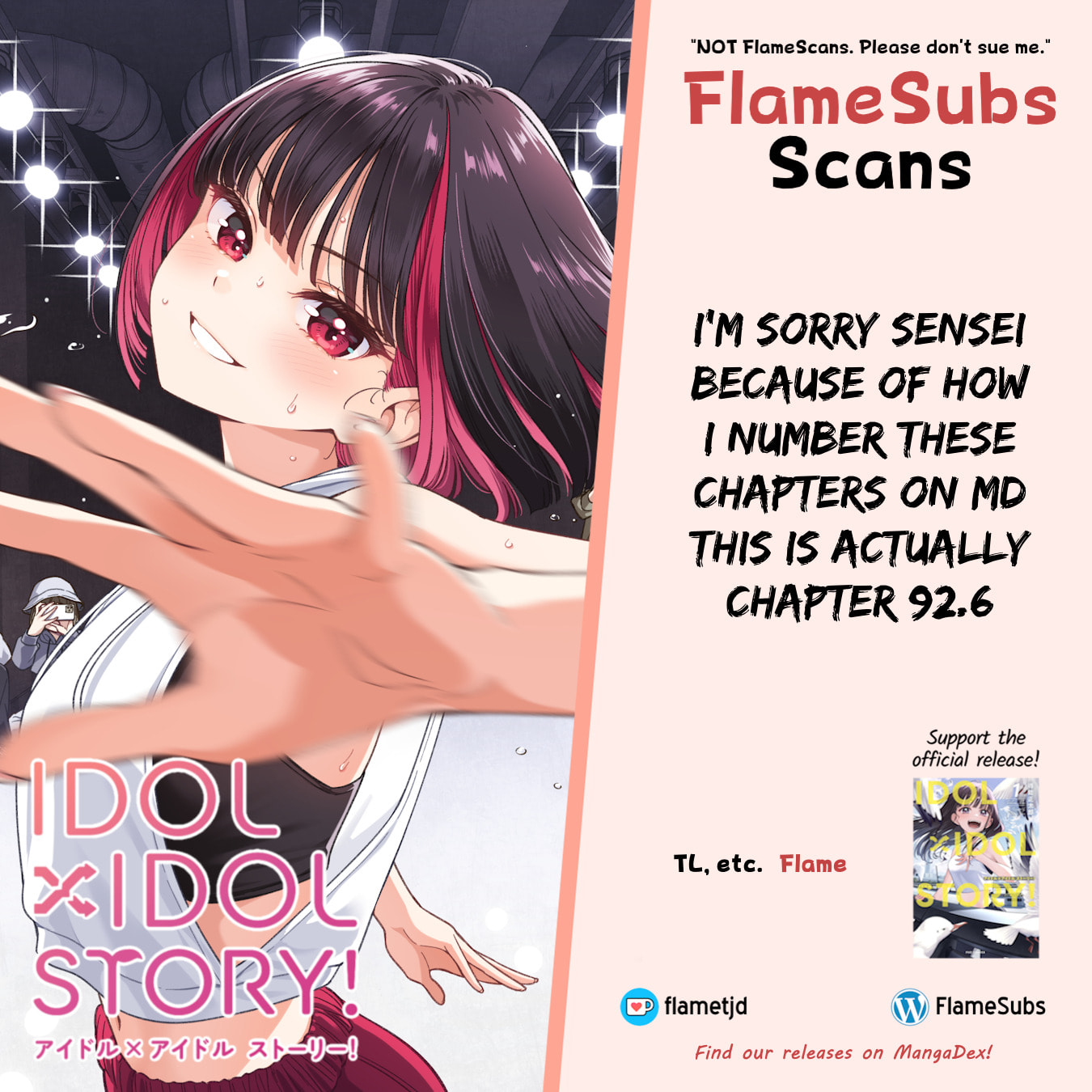 IDOL x IDOL STORY! Chapter 92.6 page 2 - 