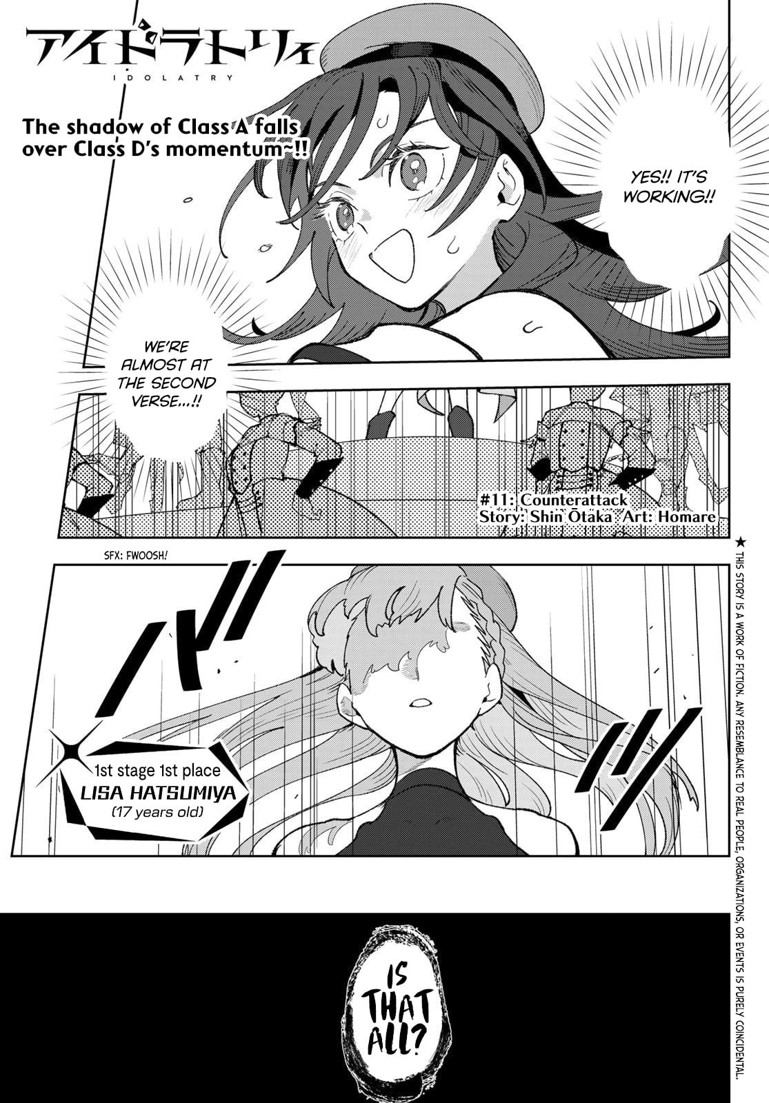 Idolatry Chapter 11 page 1 - 