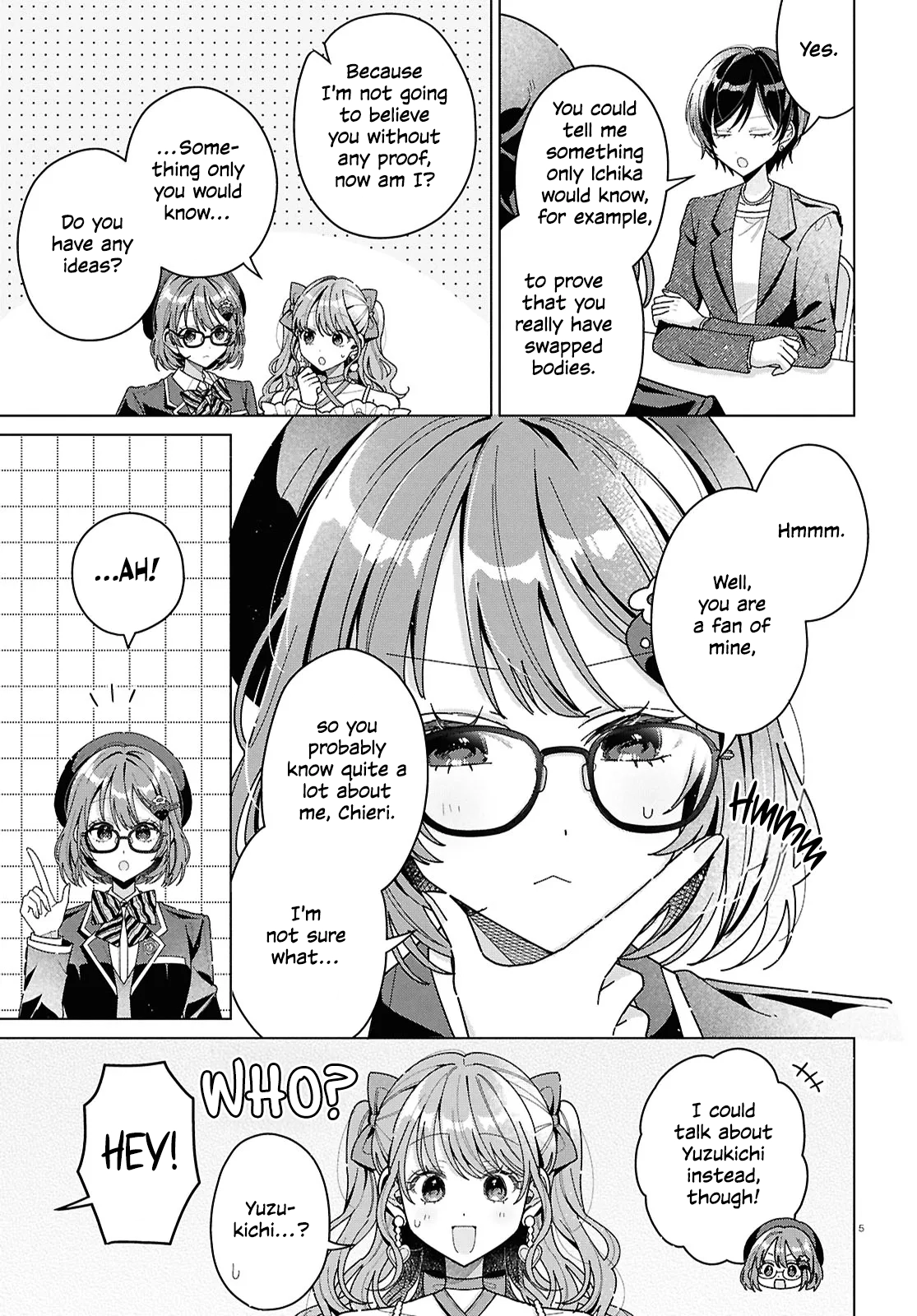 If Only  I Could Be You Chapter 3 page 5 - 
