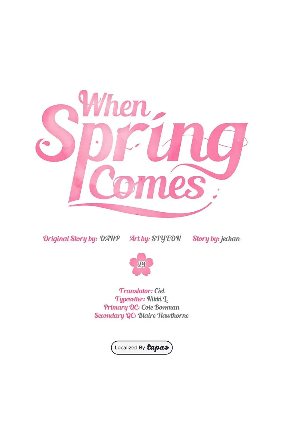 If Spring Comes Chapter 29 page 1 - 