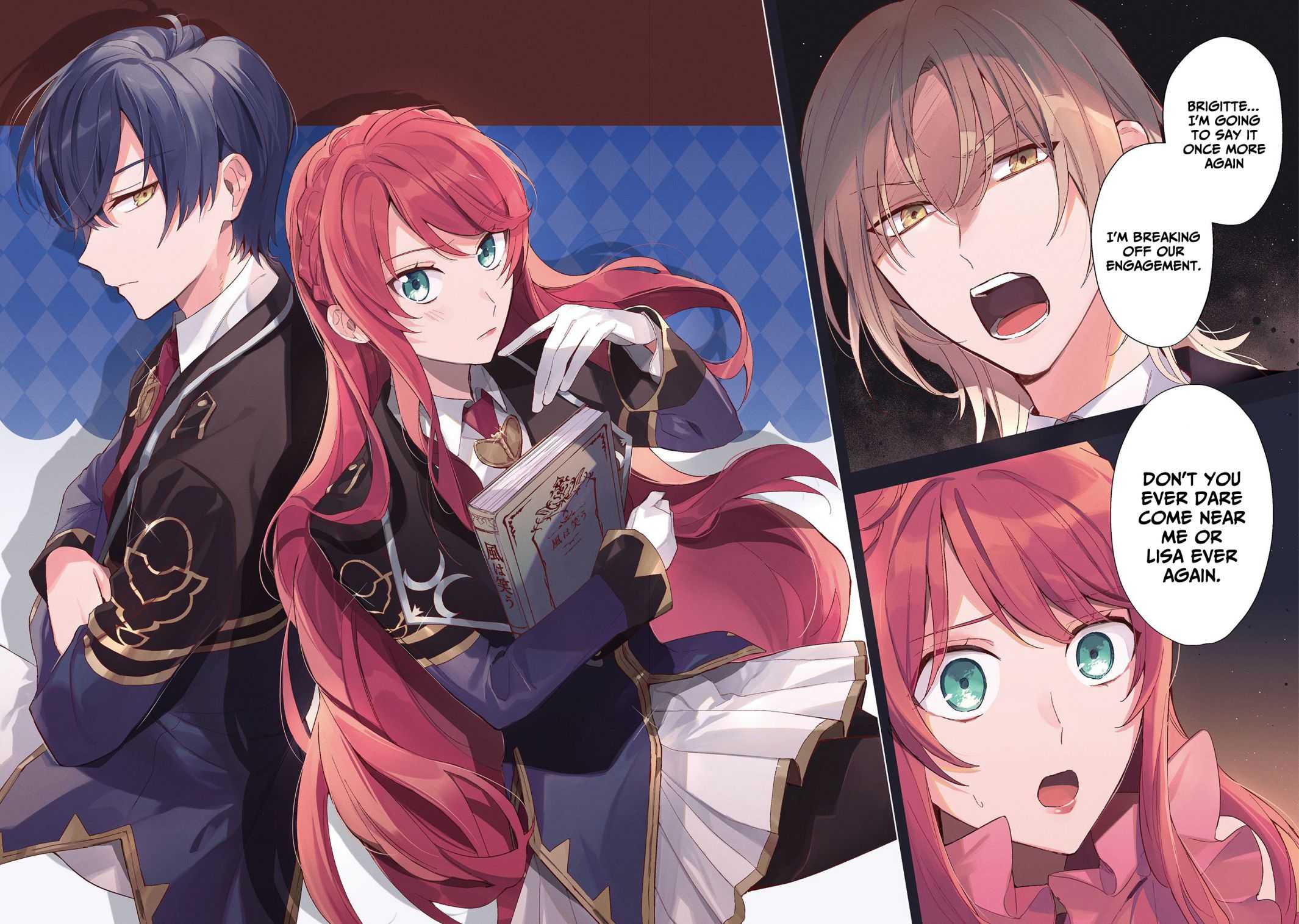 If the villainess and the villain were to meet and fall in love ~It seems the shunned heroine who formed a contract with an unnamed spirit is fighting with the nobleman yet again~ Chapter 1 page 3 - 