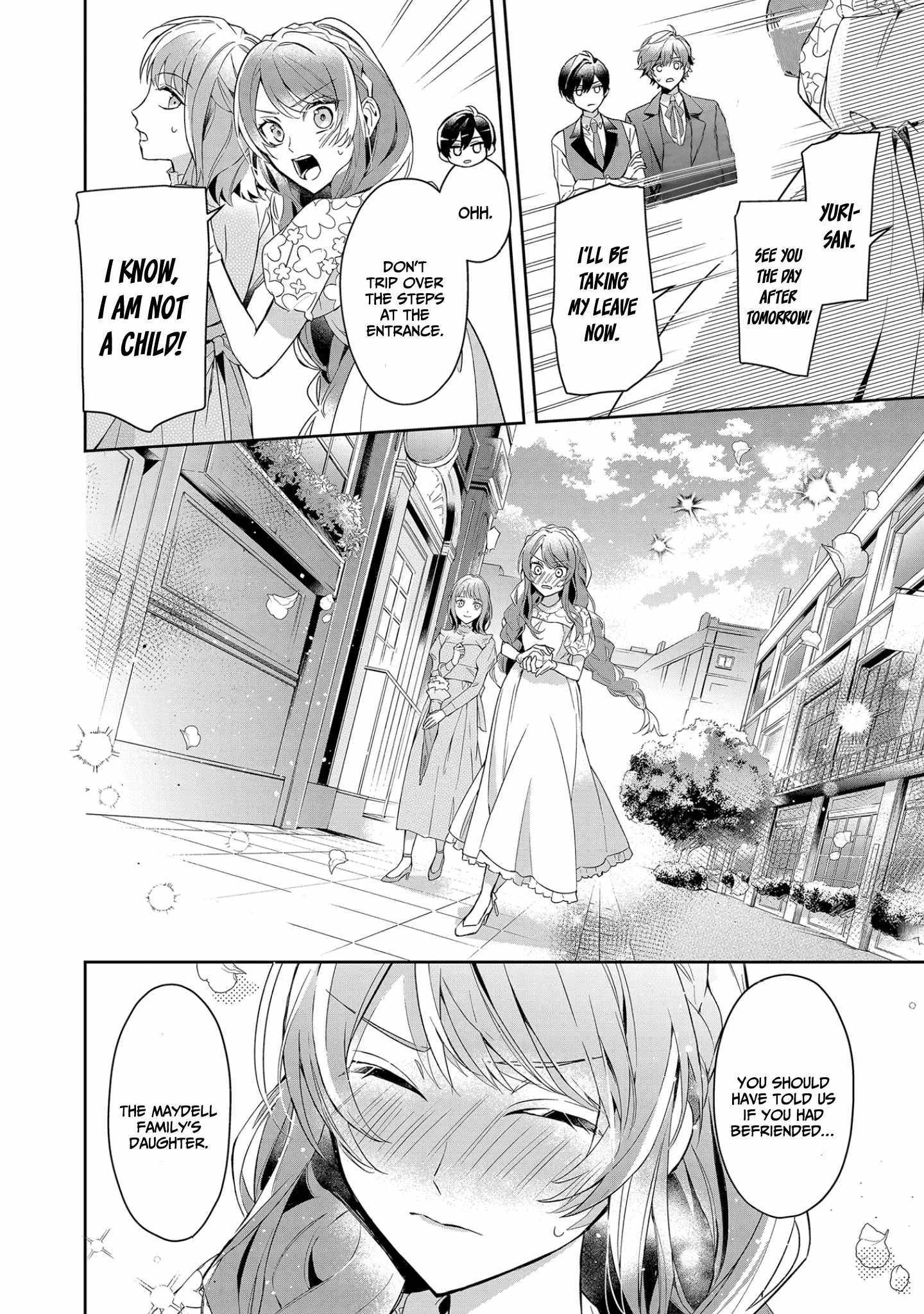 If the villainess and the villain were to meet and fall in love ~It seems the shunned heroine who formed a contract with an unnamed spirit is fighting with the nobleman yet again~ Chapter 10 page 14 - 