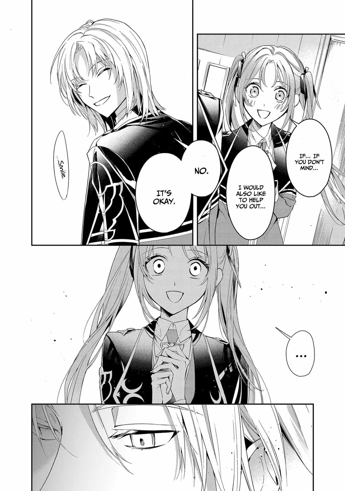 If the villainess and the villain were to meet and fall in love ~It seems the shunned heroine who formed a contract with an unnamed spirit is fighting with the nobleman yet again~ Chapter 10 page 18 - 