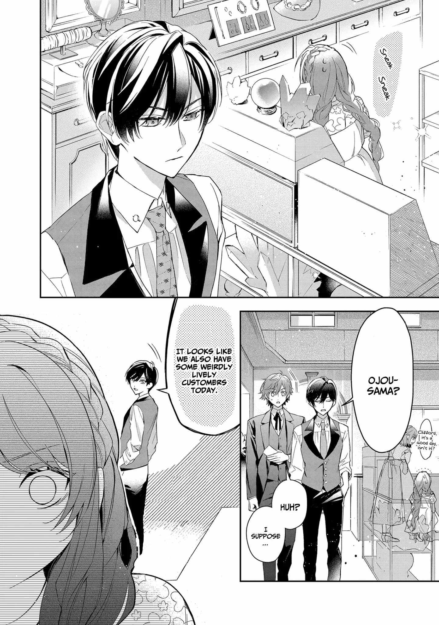 If the villainess and the villain were to meet and fall in love ~It seems the shunned heroine who formed a contract with an unnamed spirit is fighting with the nobleman yet again~ Chapter 10 page 4 - 