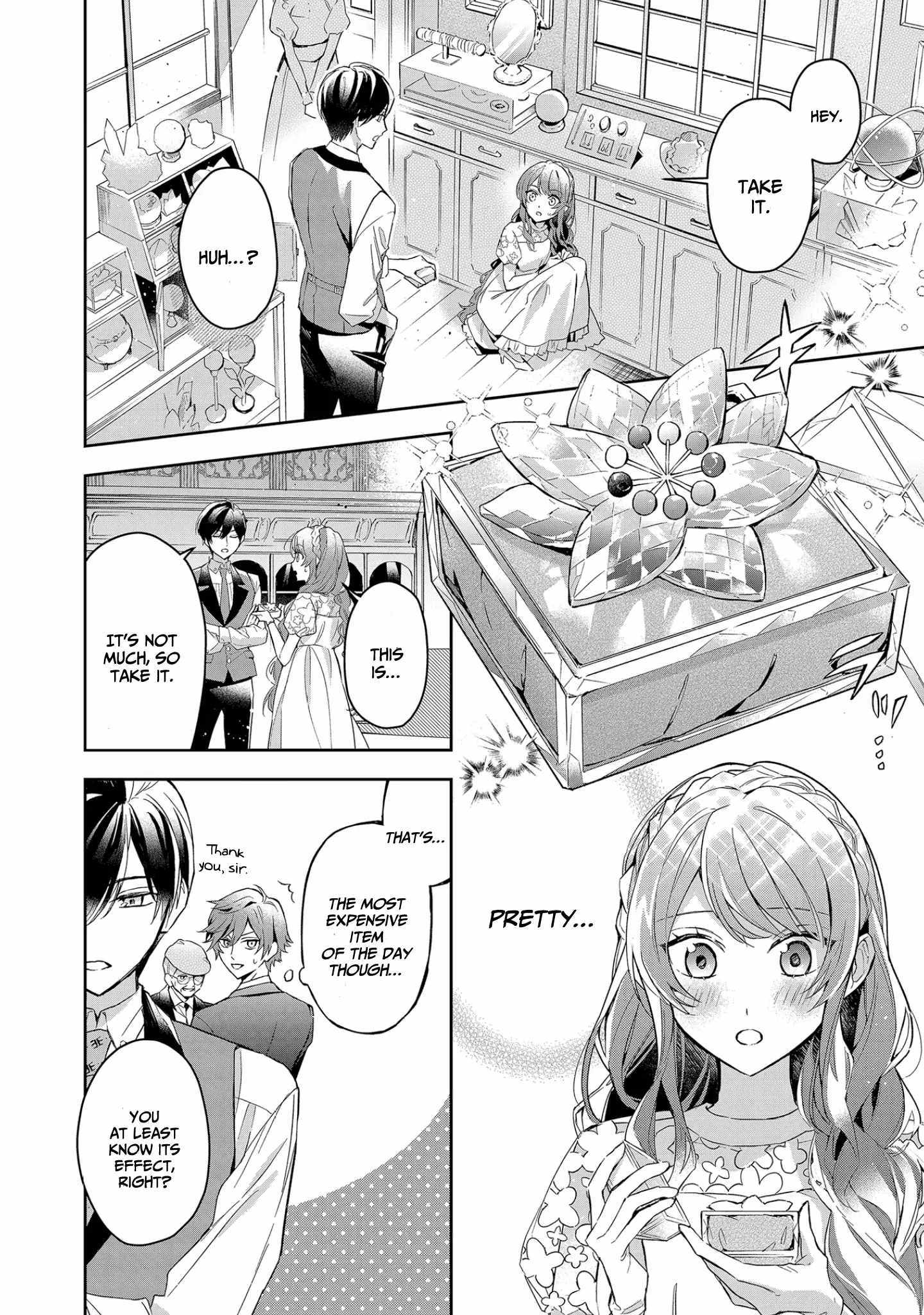 If the villainess and the villain were to meet and fall in love ~It seems the shunned heroine who formed a contract with an unnamed spirit is fighting with the nobleman yet again~ Chapter 10 page 6 - 