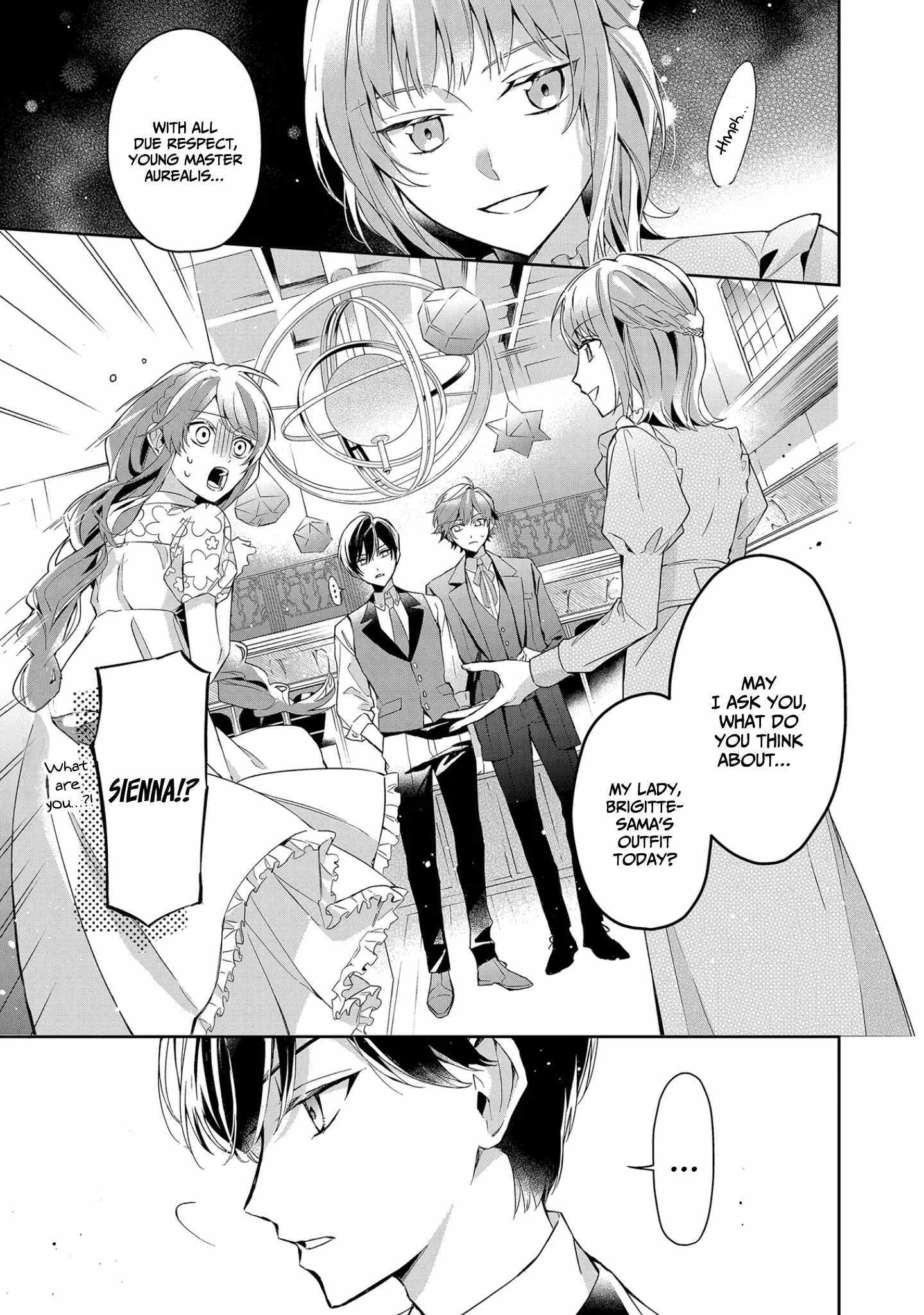 If the villainess and the villain were to meet and fall in love ~It seems the shunned heroine who formed a contract with an unnamed spirit is fighting with the nobleman yet again~ Chapter 10 page 9 - 