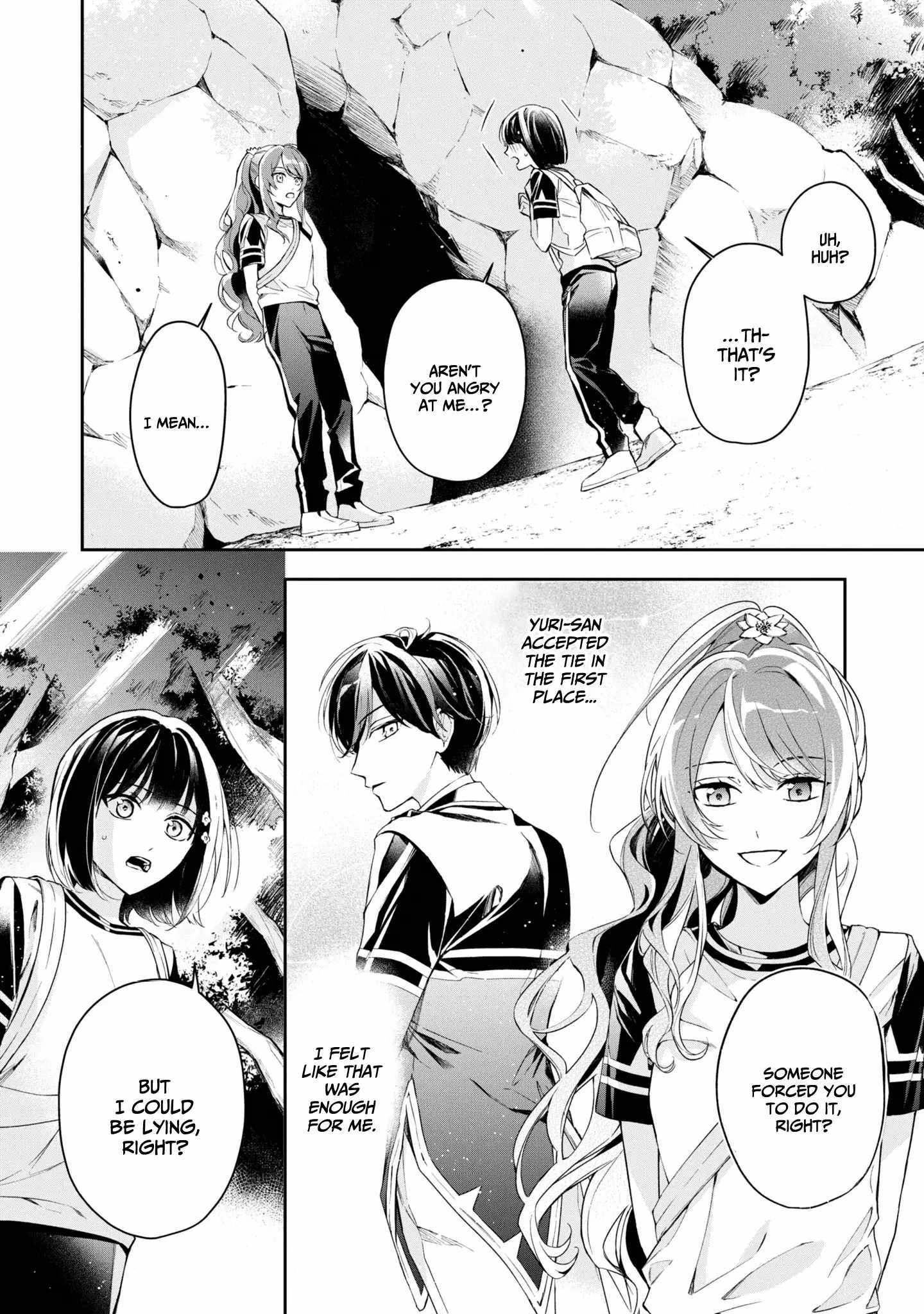 If the villainess and the villain were to meet and fall in love ~It seems the shunned heroine who formed a contract with an unnamed spirit is fighting with the nobleman yet again~ Chapter 11 page 31 - 