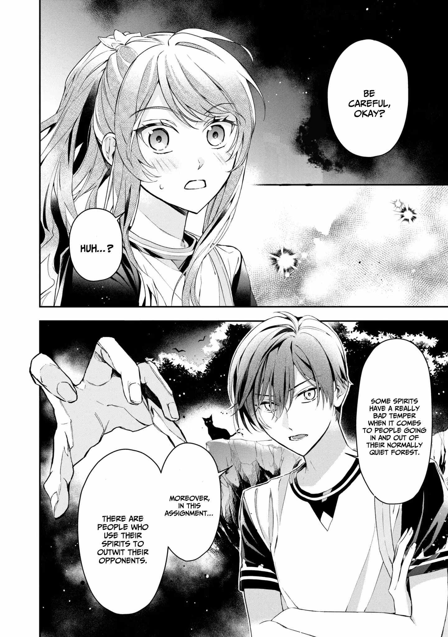 If the villainess and the villain were to meet and fall in love ~It seems the shunned heroine who formed a contract with an unnamed spirit is fighting with the nobleman yet again~ Chapter 11 page 9 - 