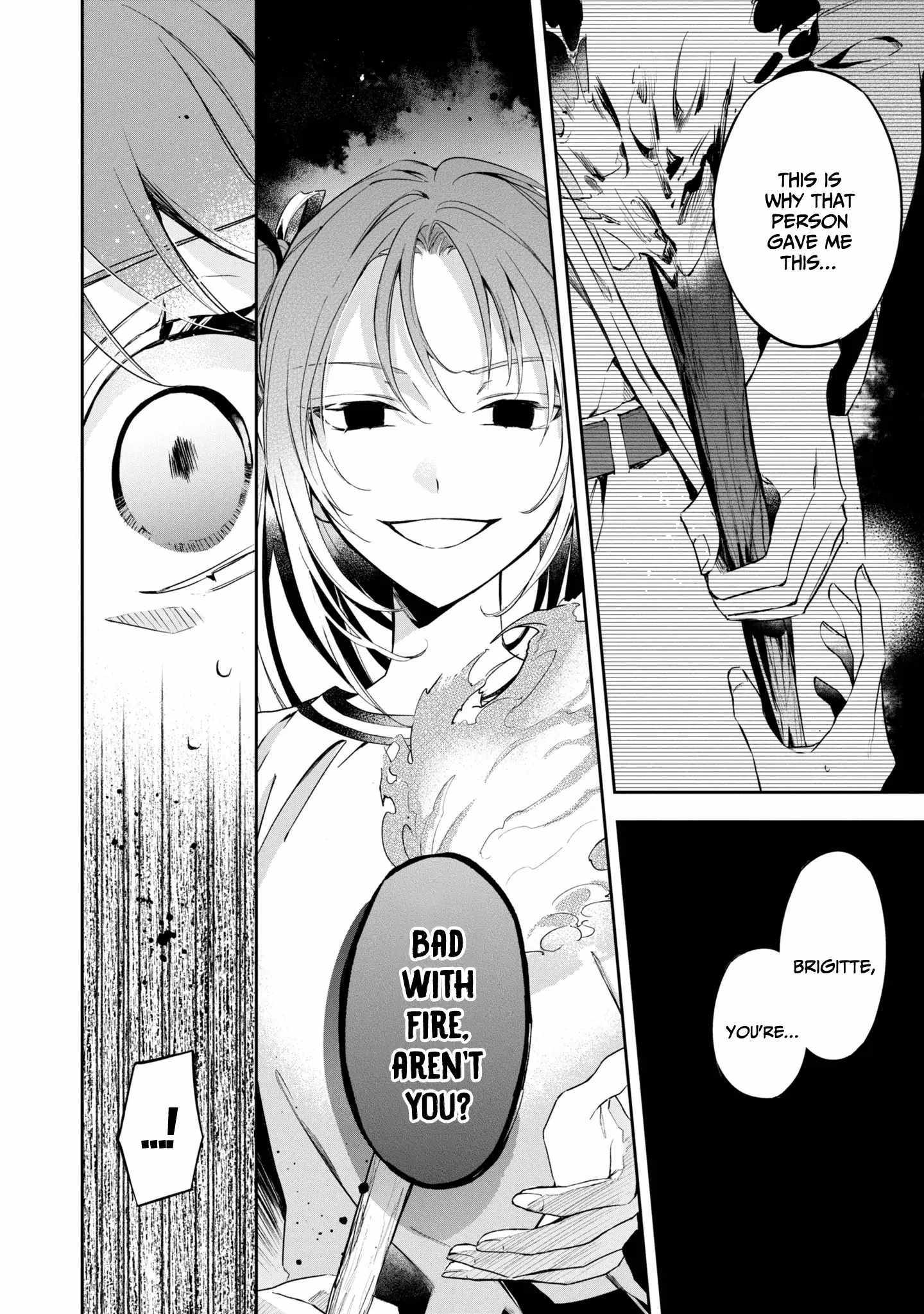 If the villainess and the villain were to meet and fall in love ~It seems the shunned heroine who formed a contract with an unnamed spirit is fighting with the nobleman yet again~ Chapter 12 page 16 - 