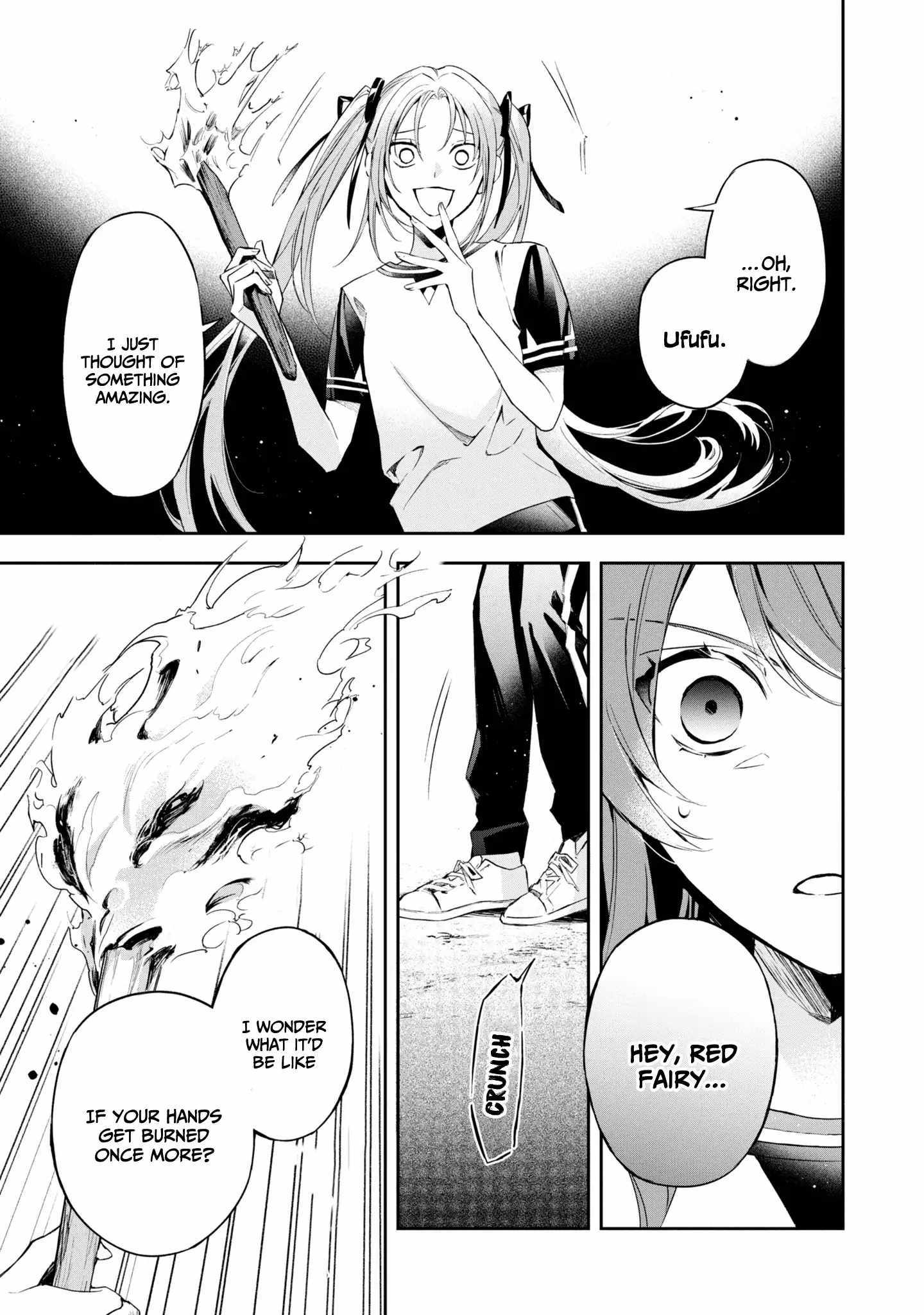 If the villainess and the villain were to meet and fall in love ~It seems the shunned heroine who formed a contract with an unnamed spirit is fighting with the nobleman yet again~ Chapter 12 page 21 - 