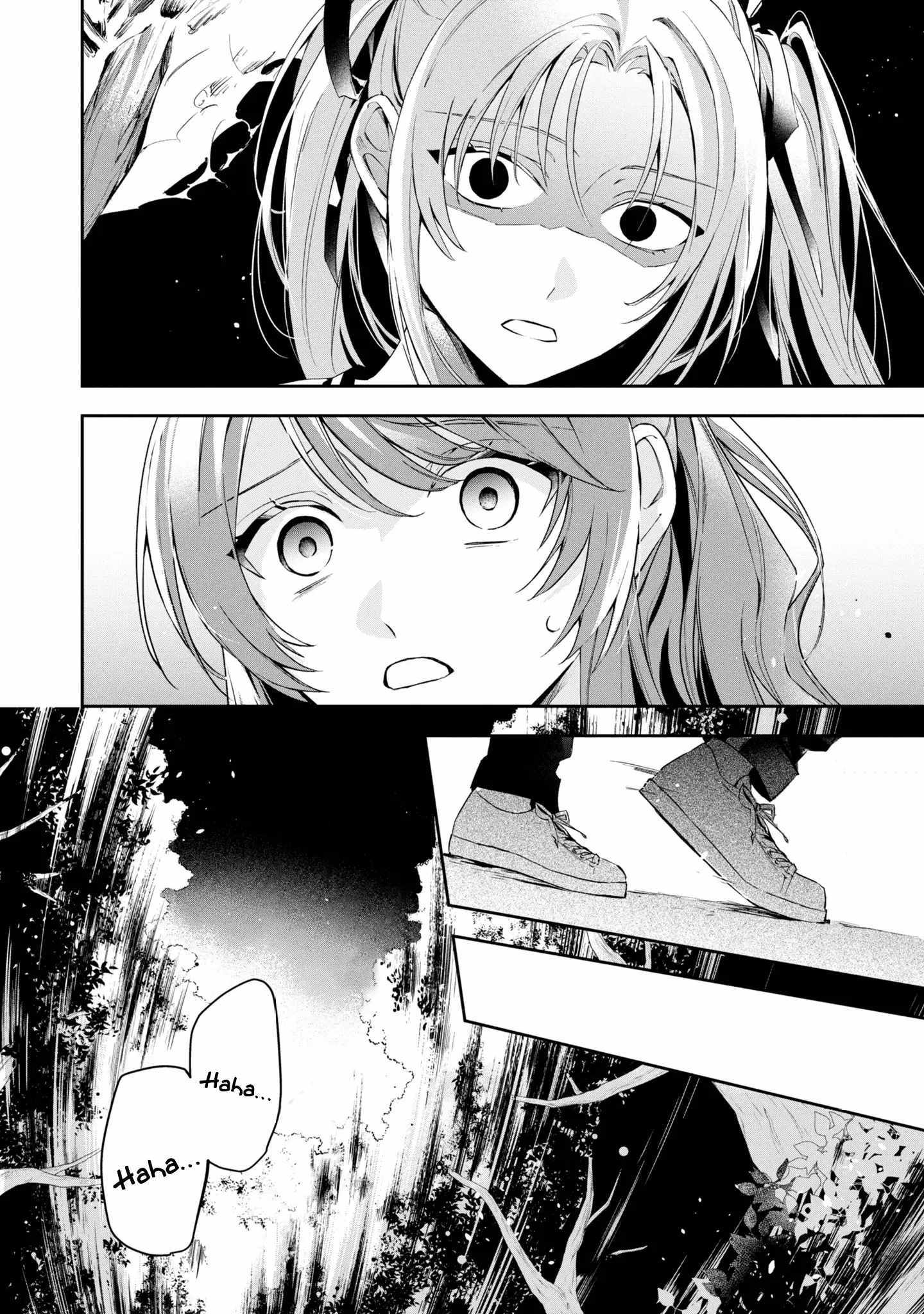 If the villainess and the villain were to meet and fall in love ~It seems the shunned heroine who formed a contract with an unnamed spirit is fighting with the nobleman yet again~ Chapter 12 page 22 - 
