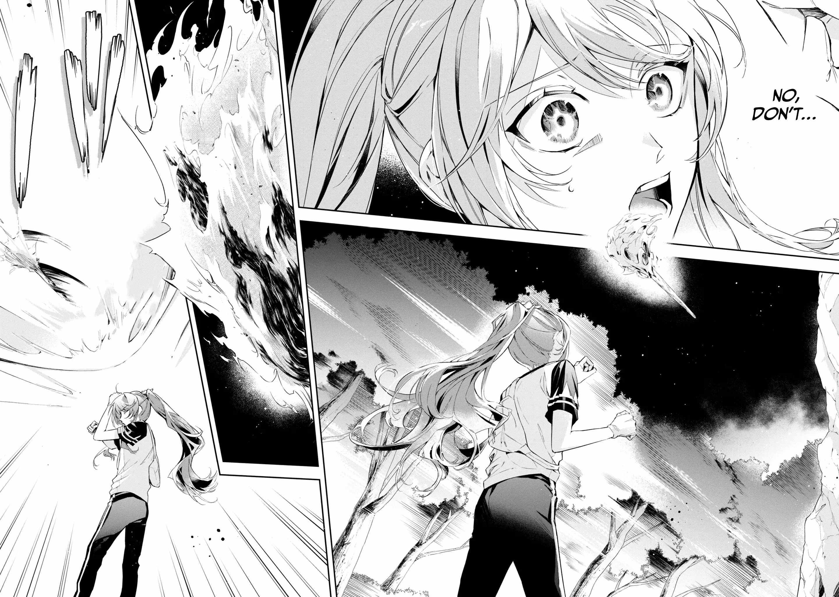 If the villainess and the villain were to meet and fall in love ~It seems the shunned heroine who formed a contract with an unnamed spirit is fighting with the nobleman yet again~ Chapter 12 page 28 - 