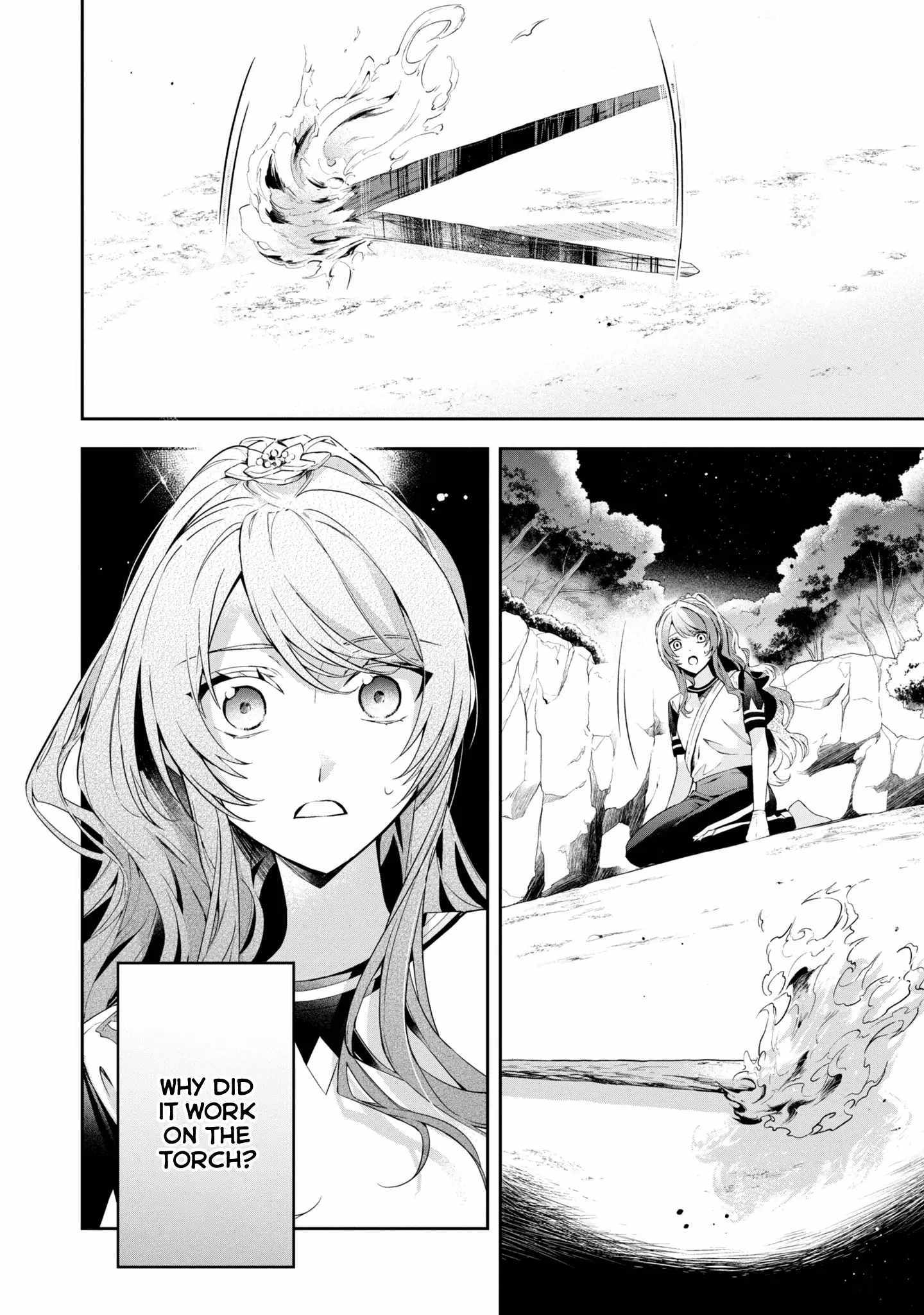 If the villainess and the villain were to meet and fall in love ~It seems the shunned heroine who formed a contract with an unnamed spirit is fighting with the nobleman yet again~ Chapter 12 page 29 - 