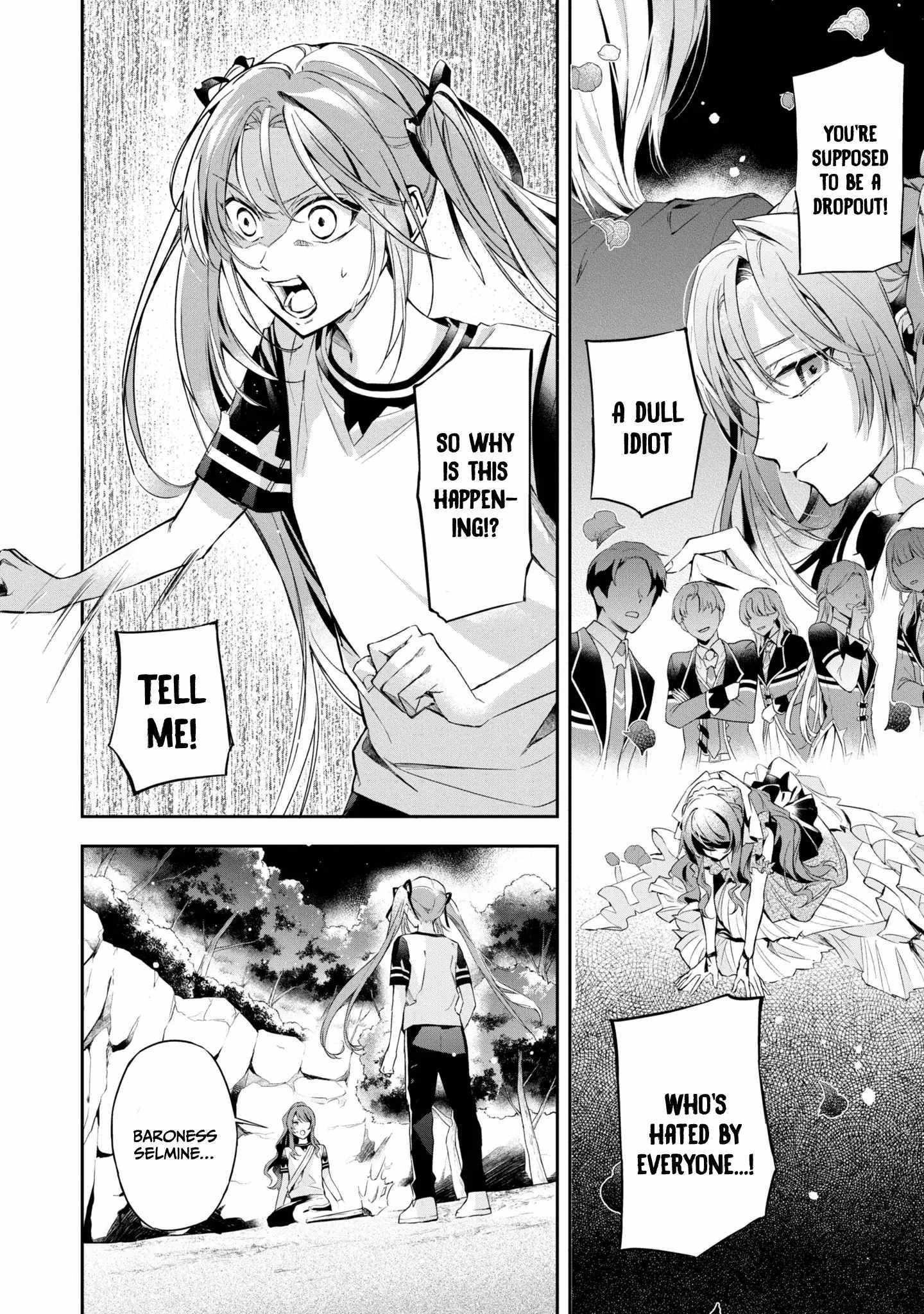 If the villainess and the villain were to meet and fall in love ~It seems the shunned heroine who formed a contract with an unnamed spirit is fighting with the nobleman yet again~ Chapter 12 page 31 - 