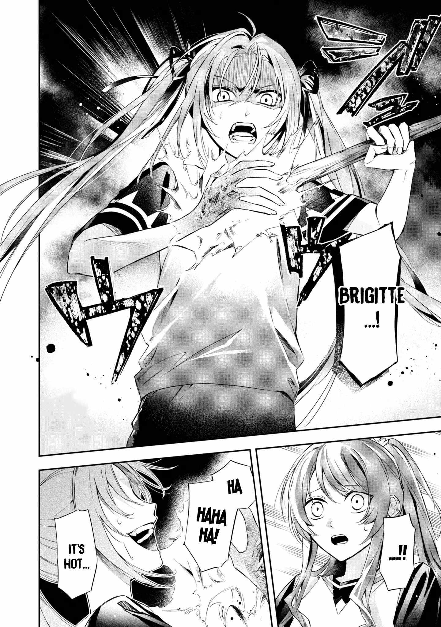 If the villainess and the villain were to meet and fall in love ~It seems the shunned heroine who formed a contract with an unnamed spirit is fighting with the nobleman yet again~ Chapter 12 page 33 - 