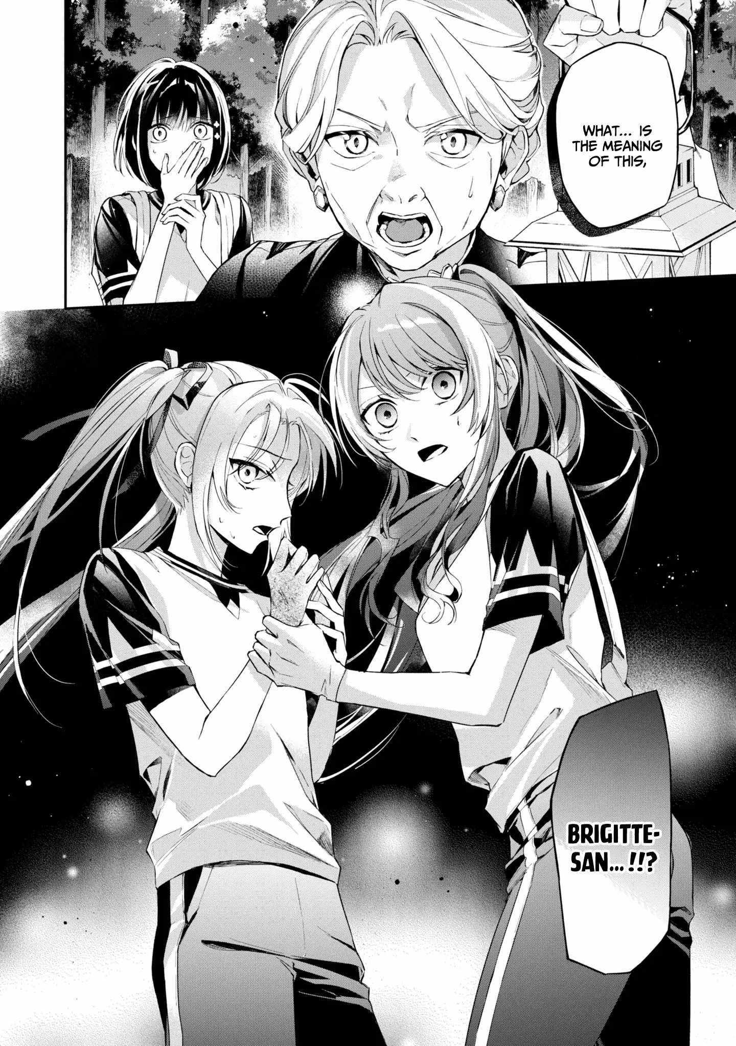 If the villainess and the villain were to meet and fall in love ~It seems the shunned heroine who formed a contract with an unnamed spirit is fighting with the nobleman yet again~ Chapter 12 page 35 - 