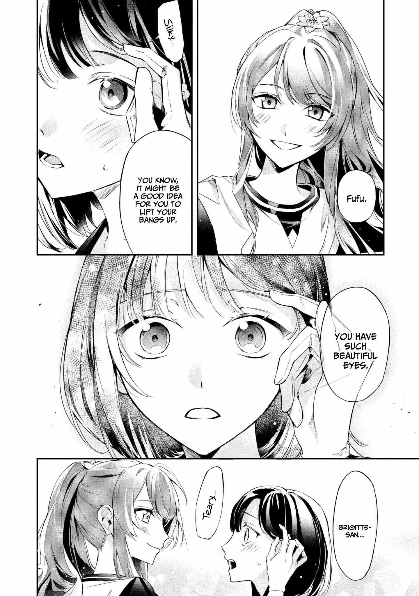 If the villainess and the villain were to meet and fall in love ~It seems the shunned heroine who formed a contract with an unnamed spirit is fighting with the nobleman yet again~ Chapter 12 page 8 - 